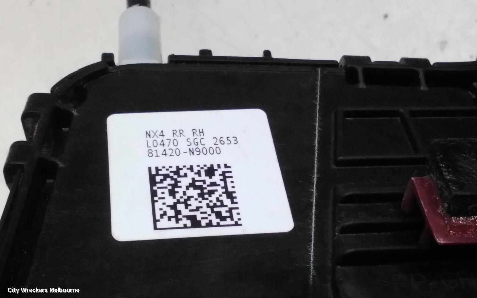 HYUNDAI TUCSON DOOR/BOOT/GATE LOCK, RIGHT REAR DOOR LOCK, NX4, 02/2021 ONWARDS - Image 3