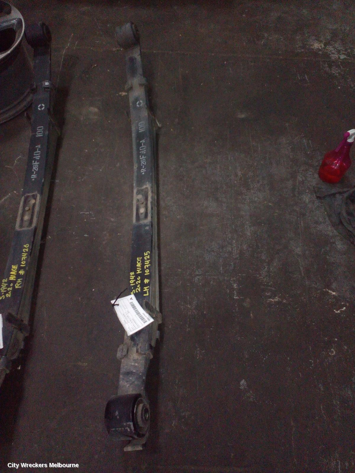 TOYOTA HIACE REAR LEAF SPRING, 300 SERIES, LWB, BUS, LH SIDE, 04/2019 ONWARDS - Image 1