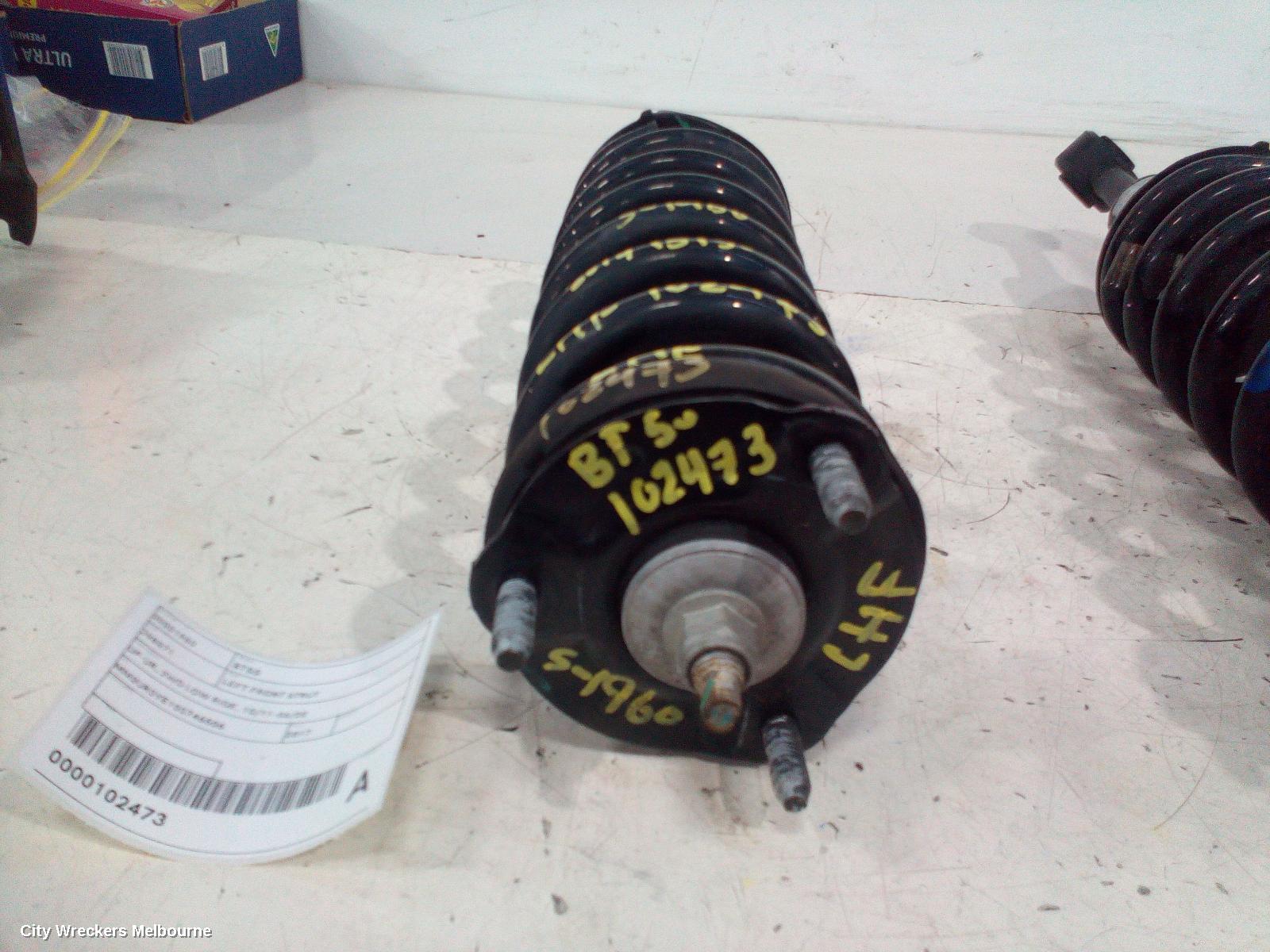 MAZDA BT50 LEFT FRONT STRUT, UP-UR, 2WD LOW RIDE, 10/2011 - 06/2020 - Image 1