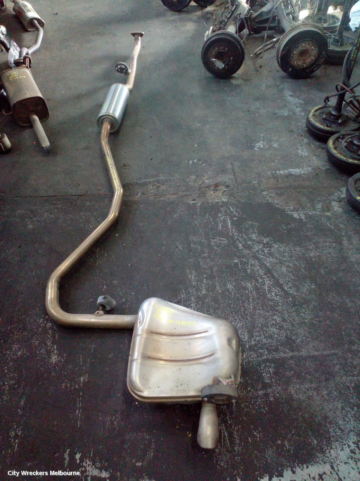 HONDA CIVIC EXHAUST SYSTEM, 10TH GEN, 05/2016 - 08/2021 - Image 1