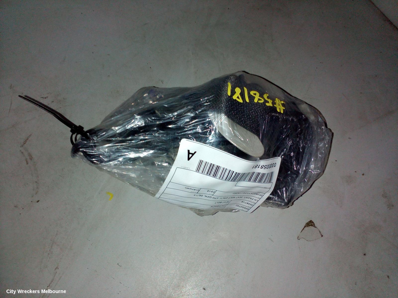 SUBARU OUTBACK SEATBELT/STALK, LH FRONT, SEAT BELT ONLY, 6TH GEN, 08/2014 ONWARDS - Image 3