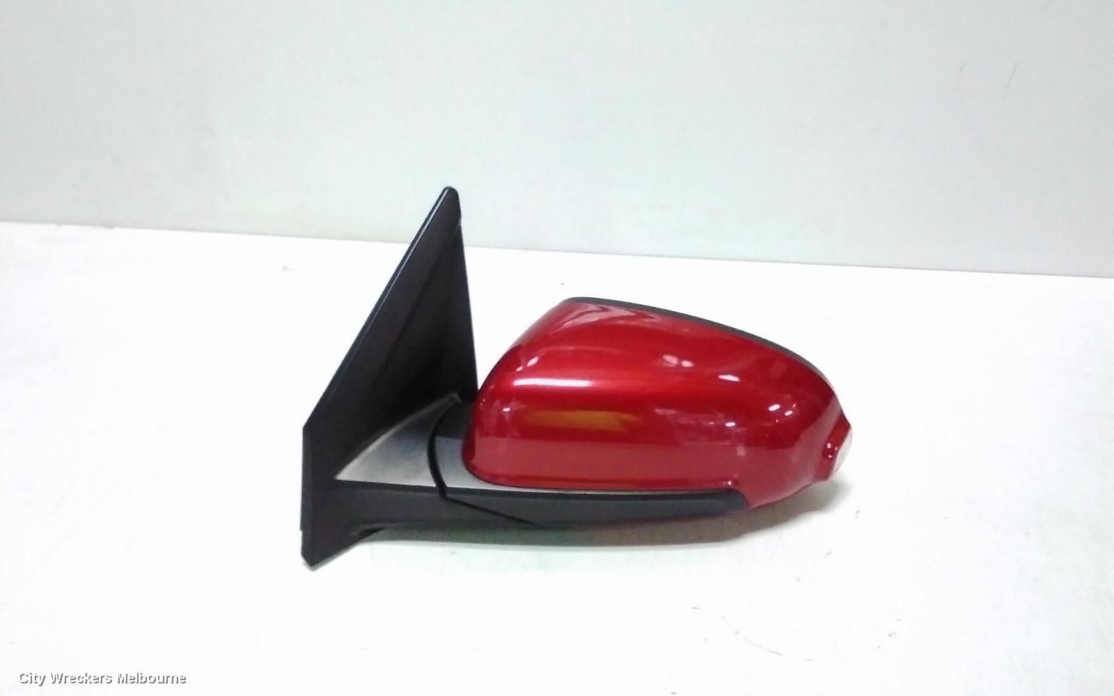 HYUNDAI KONA LEFT DOOR MIRROR, OS, HEATED, POWER FOLD, W/ BLIND SPOT TYPE, GLOSS BLACK, 07/2018 ONWARDS - Image 1