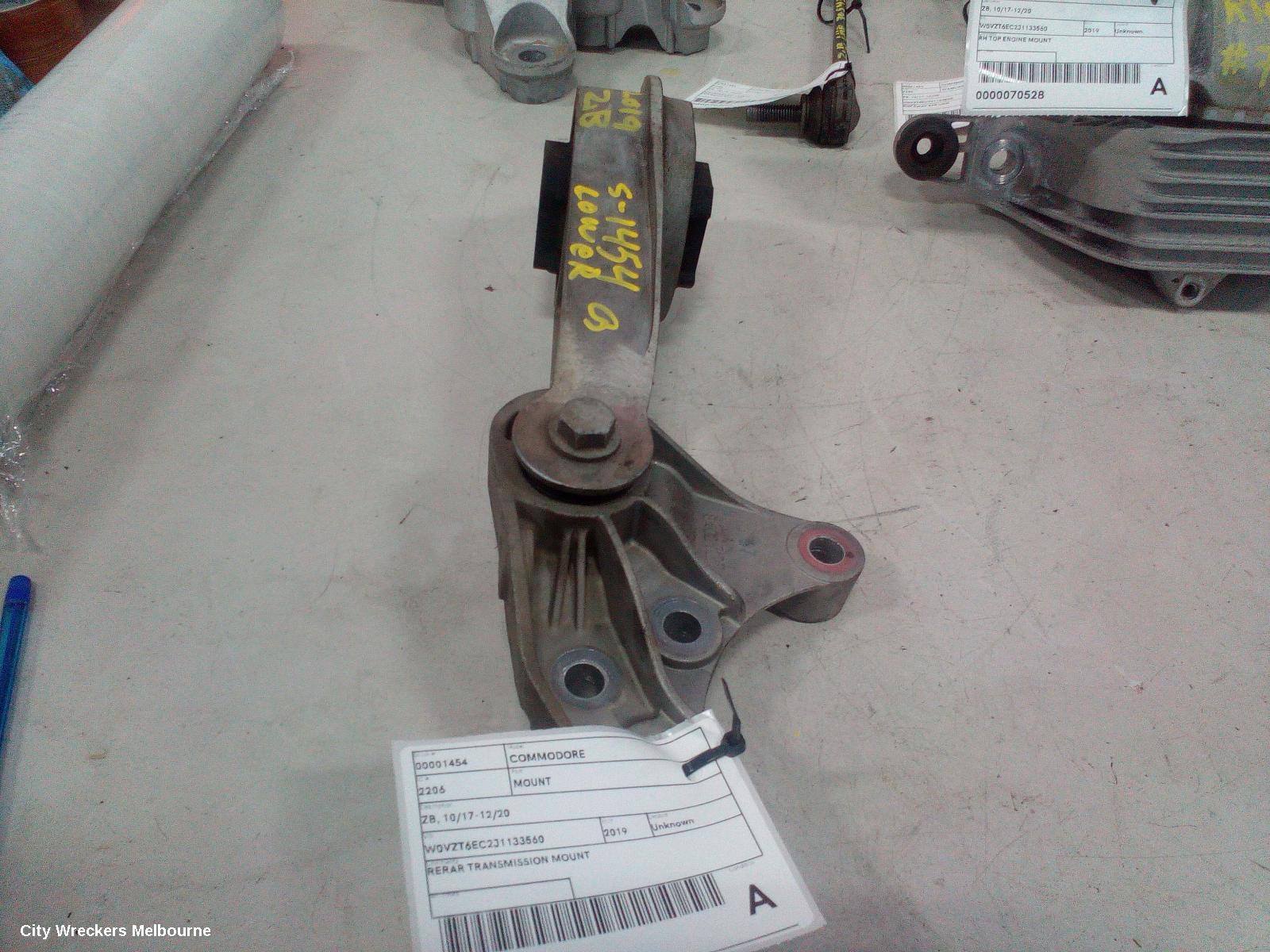 HOLDEN COMMODORE MOUNT, ZB, 10/2017 - 12/2020 - Image 1