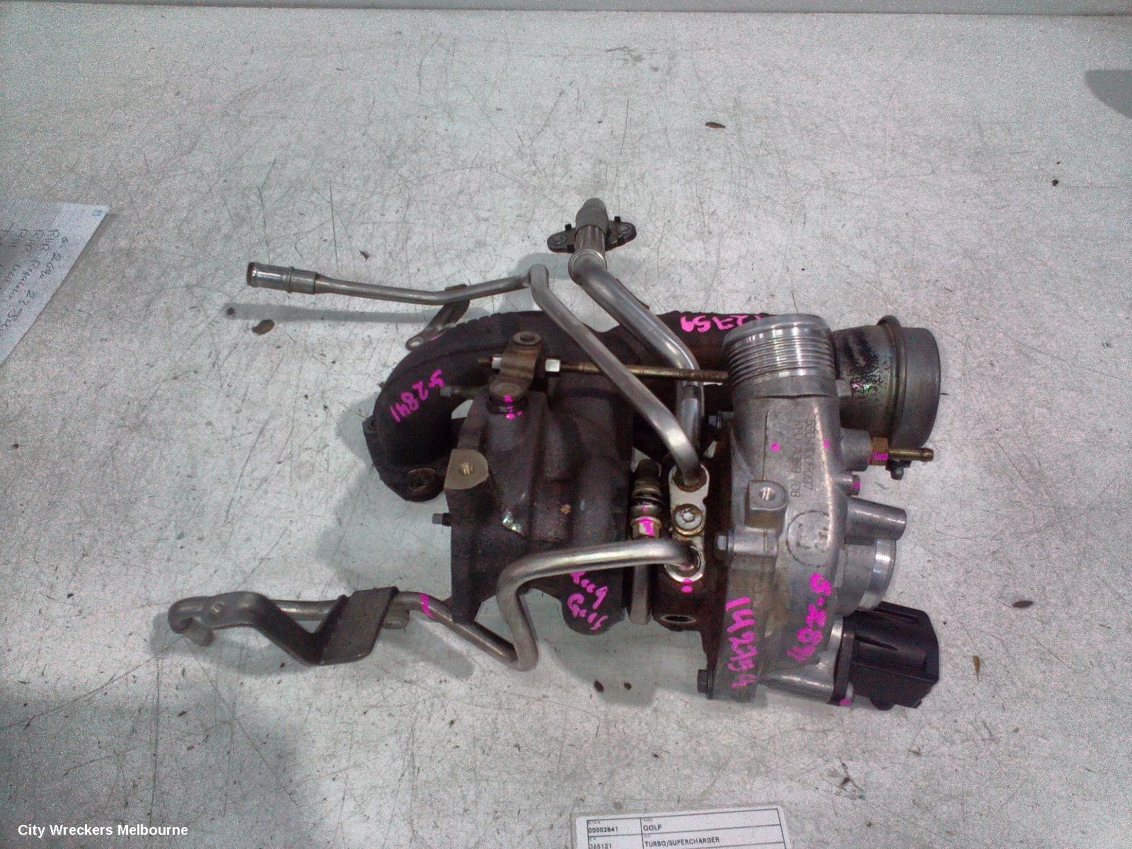 VOLKSWAGEN GOLF TURBO SUPERCHARGER, PETROL, 1.4, CAVD/CTHD CODE, GEN 6, 10/2008 - 01/2016 - Image 2
