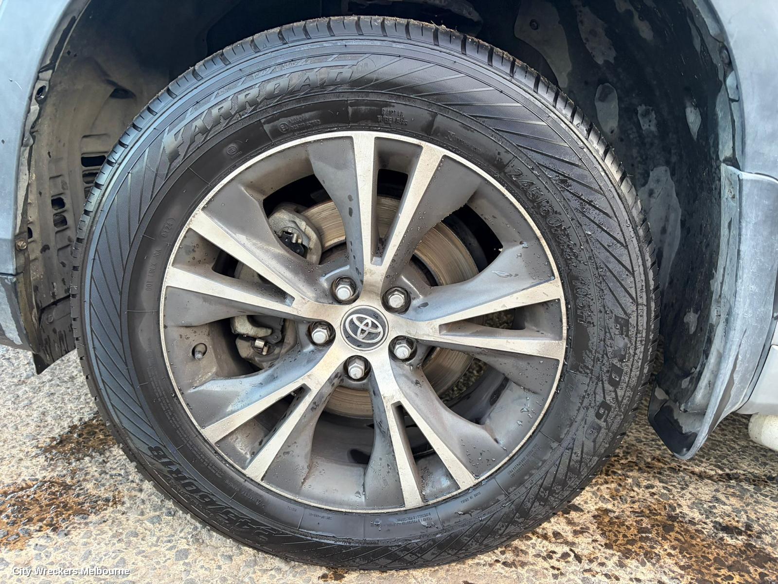 TOYOTA KLUGER WHEEL MAG, FACTORY, 18X7.5IN, GXL, GSU50/GSU55, 12/2013 - 10/2016 - Image 2