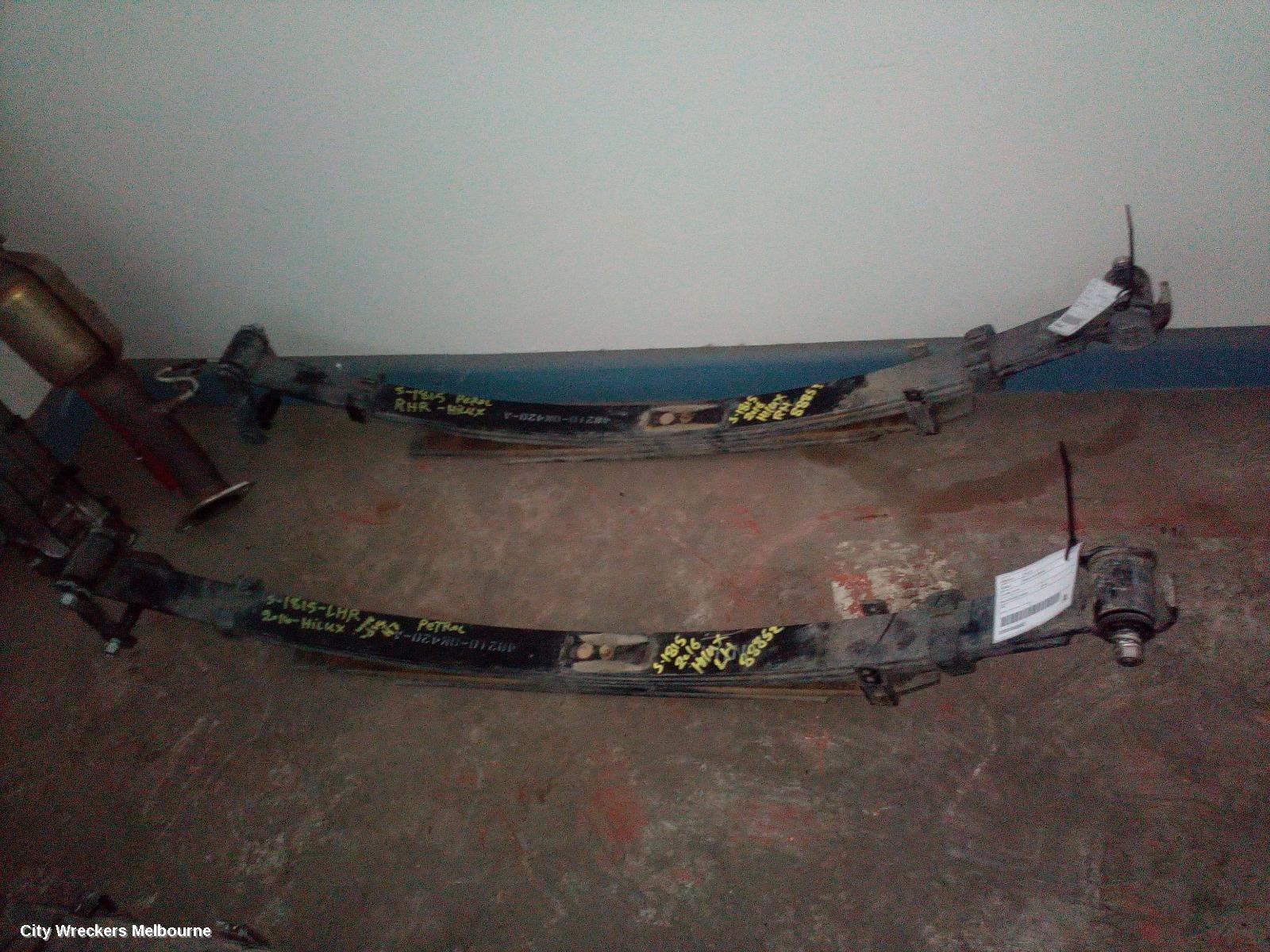 TOYOTA HILUX REAR LEAF SPRING, LH SIDE, 2WD, LOW RIDE, 09/2015 ONWARDS - Image 3
