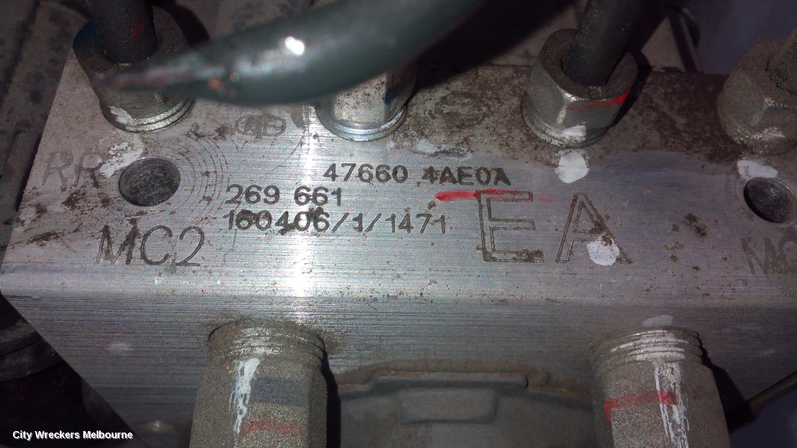NISSAN PULSAR ABS PUMP/MODULATOR, B17, AUTO, ST/ST-L, 12/2012 - 12/2017 - Image 2