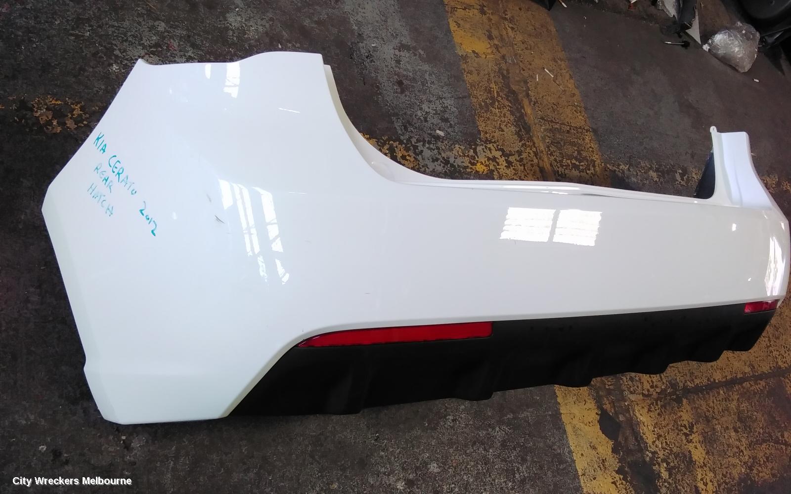 KIA CERATO REAR BUMPER, TD, HATCH, NON SENSOR TYPE, 10/2008 - 03/2013 - Image 3