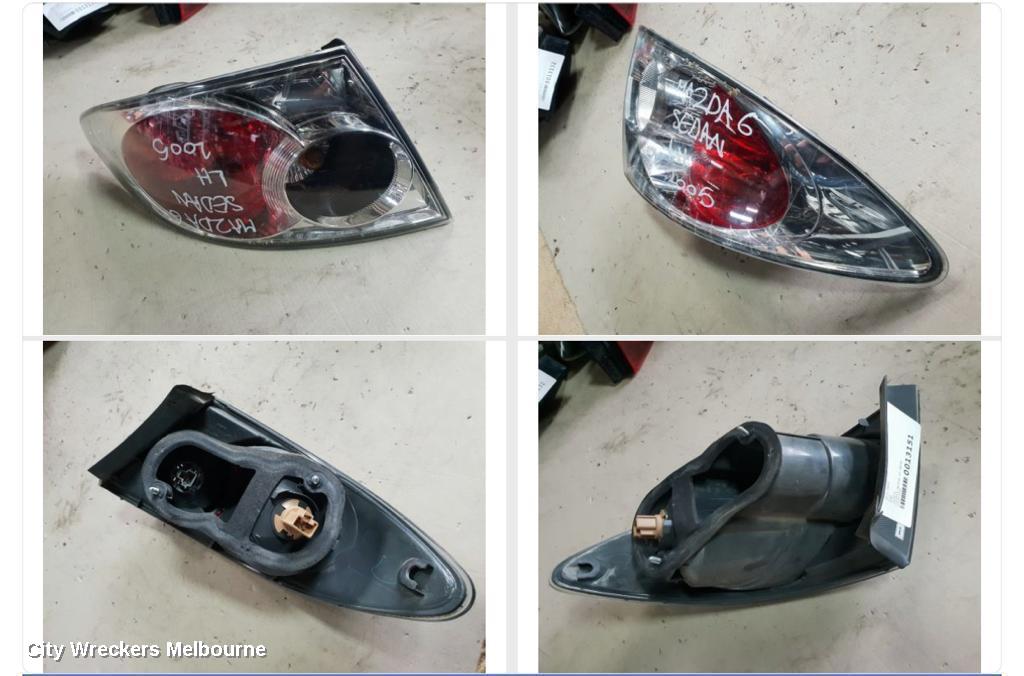 MAZDA 6 LEFT TAILLIGHT, GG/GY, SEDAN, MPS, 10/2005 - 01/2008 - Image 1