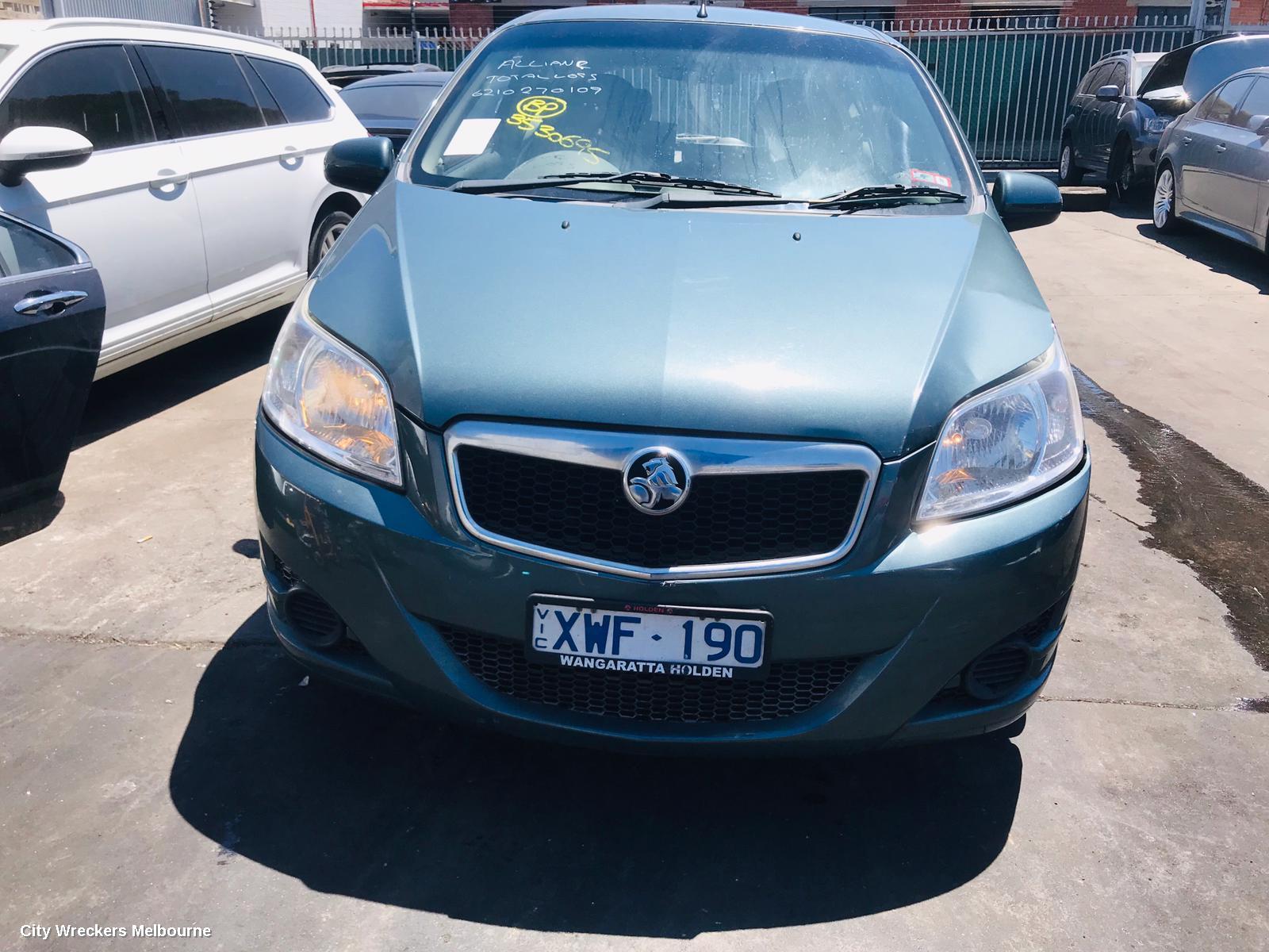 HOLDEN BARINA LEFT FRONT DOOR, TK, 3DR HATCH, 12/2005 - 12/2012 - Image 2