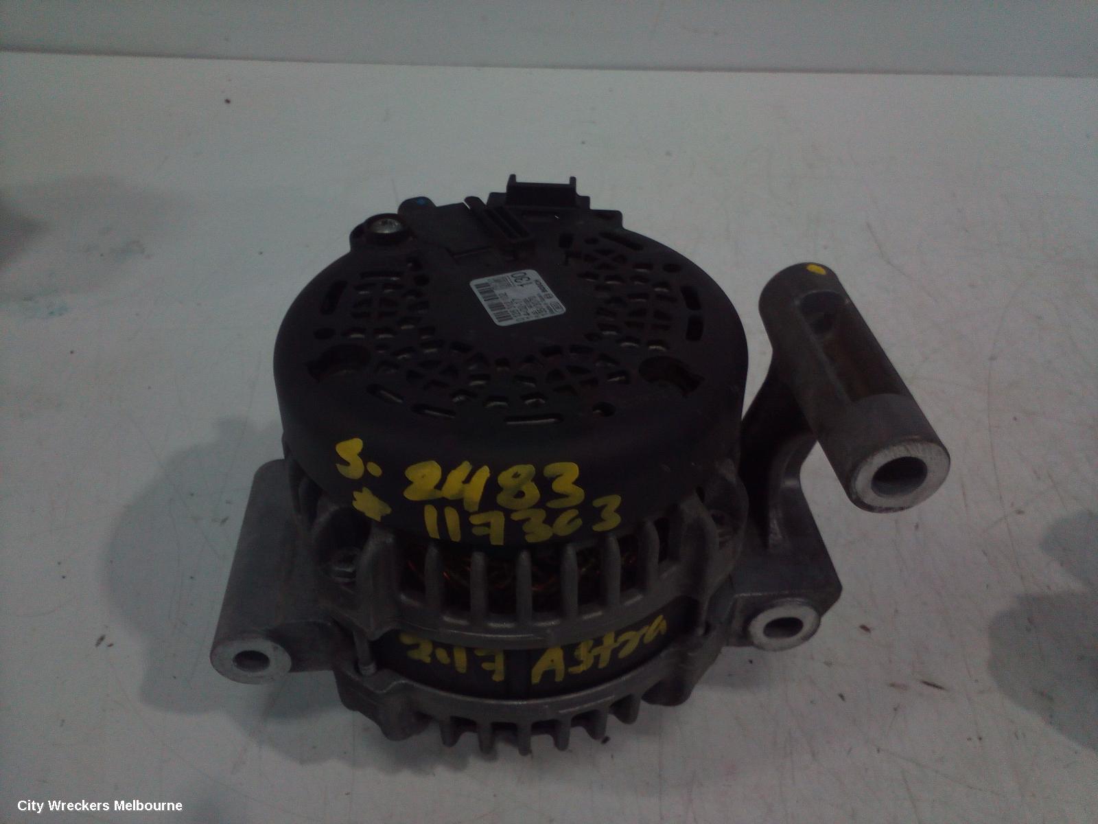 HOLDEN ASTRA ALTERNATOR, PETROL, 1.4, TURBO, BK-BL, 09/2016 - 12/2020 - Image 1