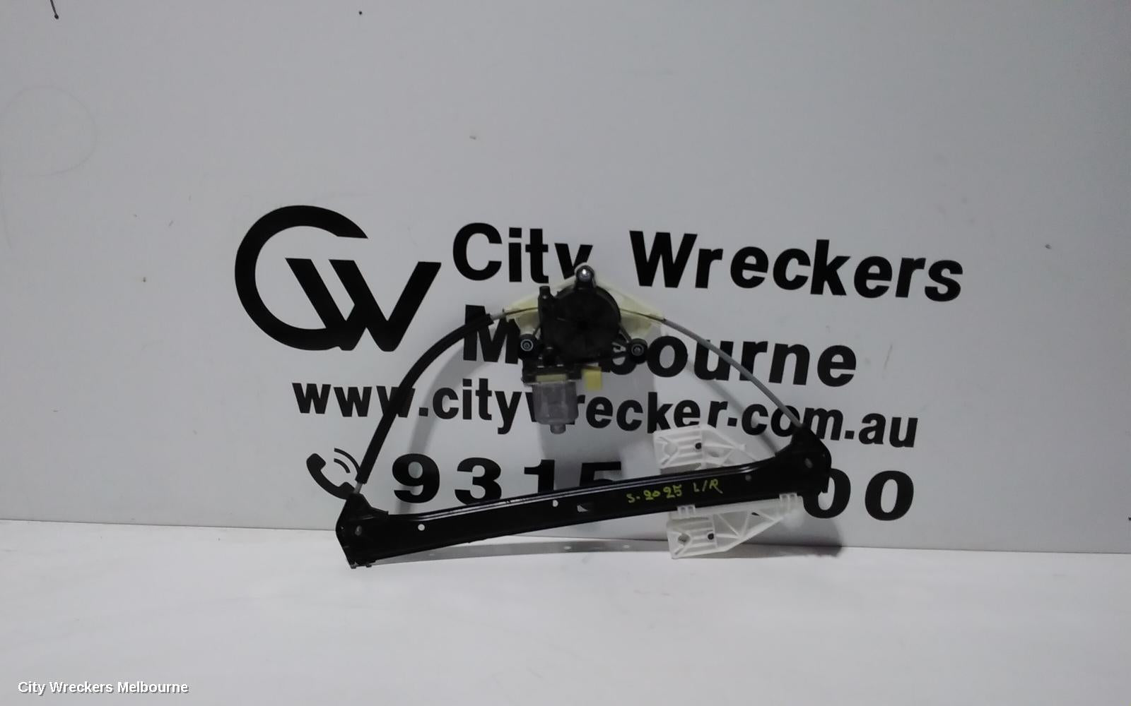 AUDI A3 LEFT REAR WND REG/MOTOR, 8V, 4DR SEDAN, 10/2013 - 10/2020 - Image 2