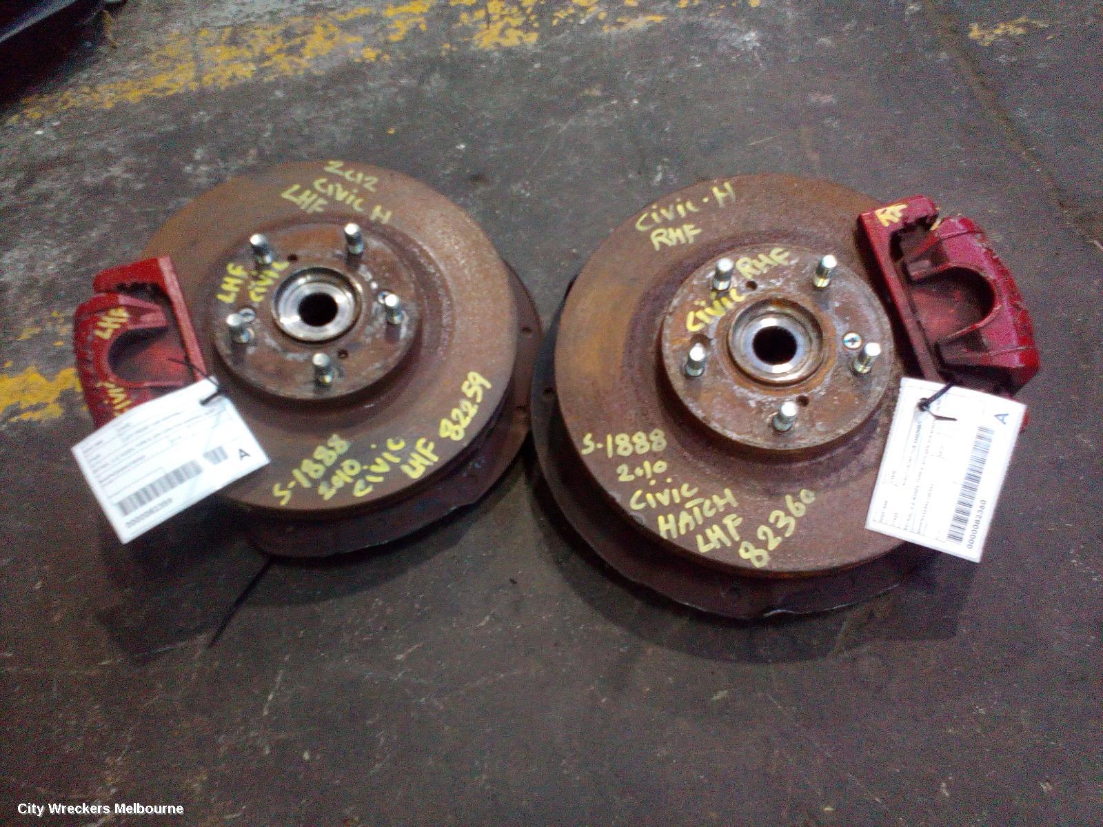 HONDA CIVIC LEFT FRONT HUB ASSEMBLY, PETROL, 2.0, K20Z4, TYPE R, 8TH GEN (VIN SHHFN2), 06/2007 - 12/2011 - Image 3