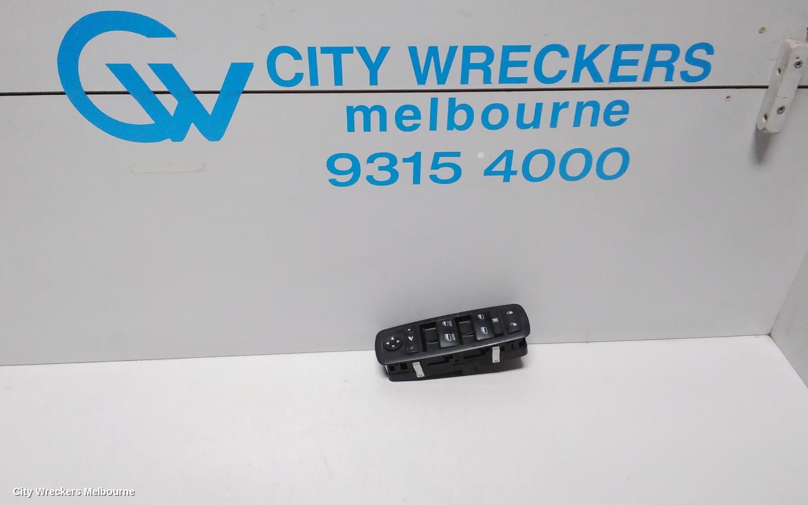 JEEP CHEROKEE PWR DR WIND SWITCH, RH FRONT (MASTER SWITCH), 1 PLUG, KL, 02/2014 - 11/2022 - Image 1