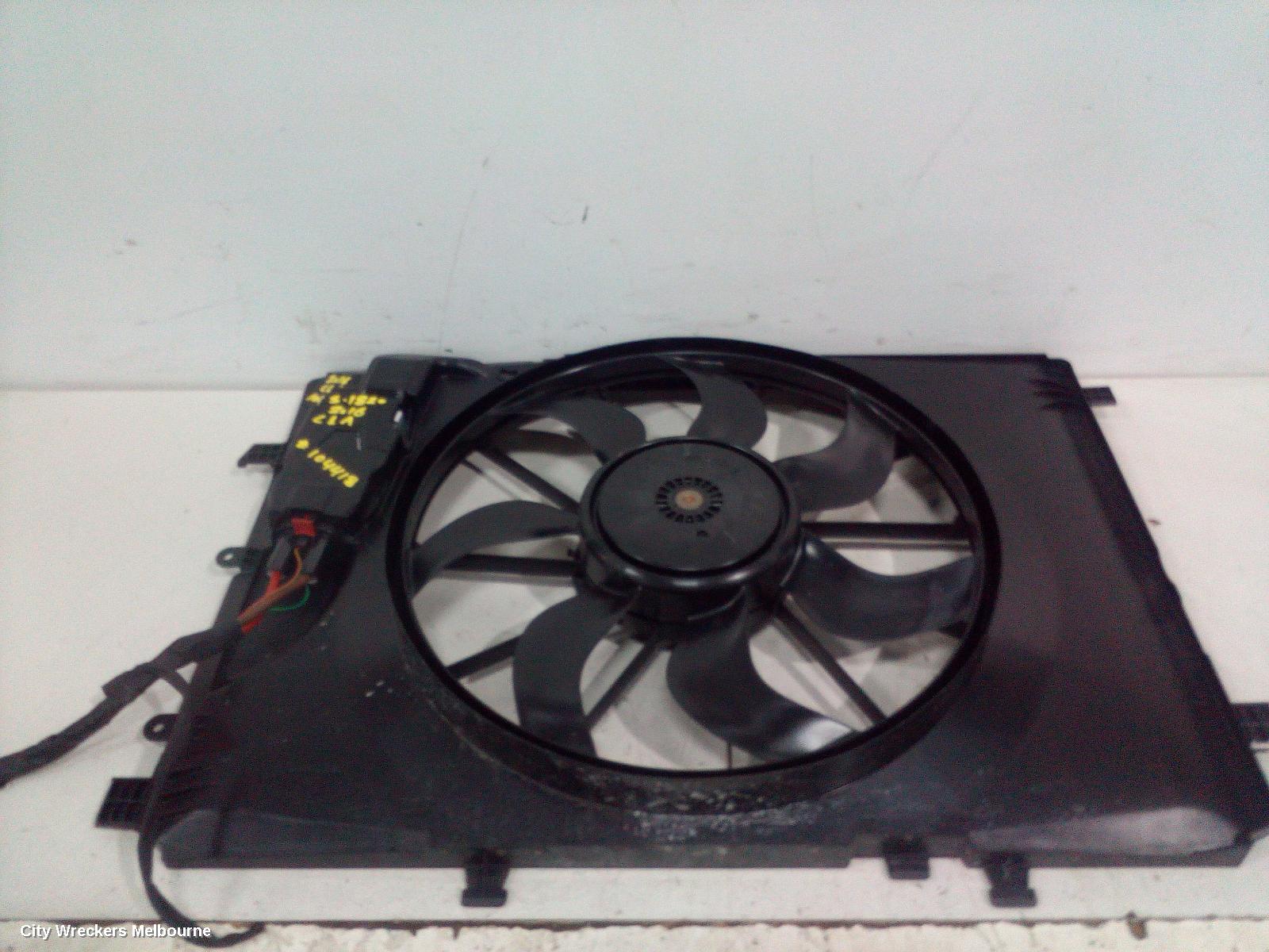 MERCEDES CLA CLASS FAN, SINGLE FAN ASSY, 1.6, PETROL, C117/X117, 09/2013 - 01/2019 - Image 1