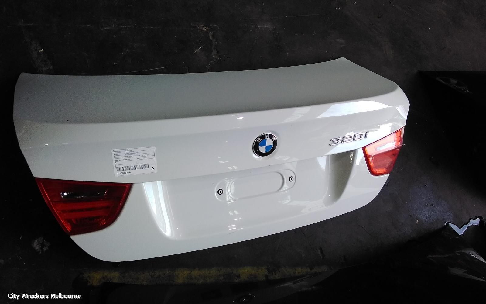 BMW 3 SERIES BOOTLID/TAILGATE, BOOTLID, E90, SEDAN, NON KEY BARREL, 10/2008 - 01/2012 - Image 1