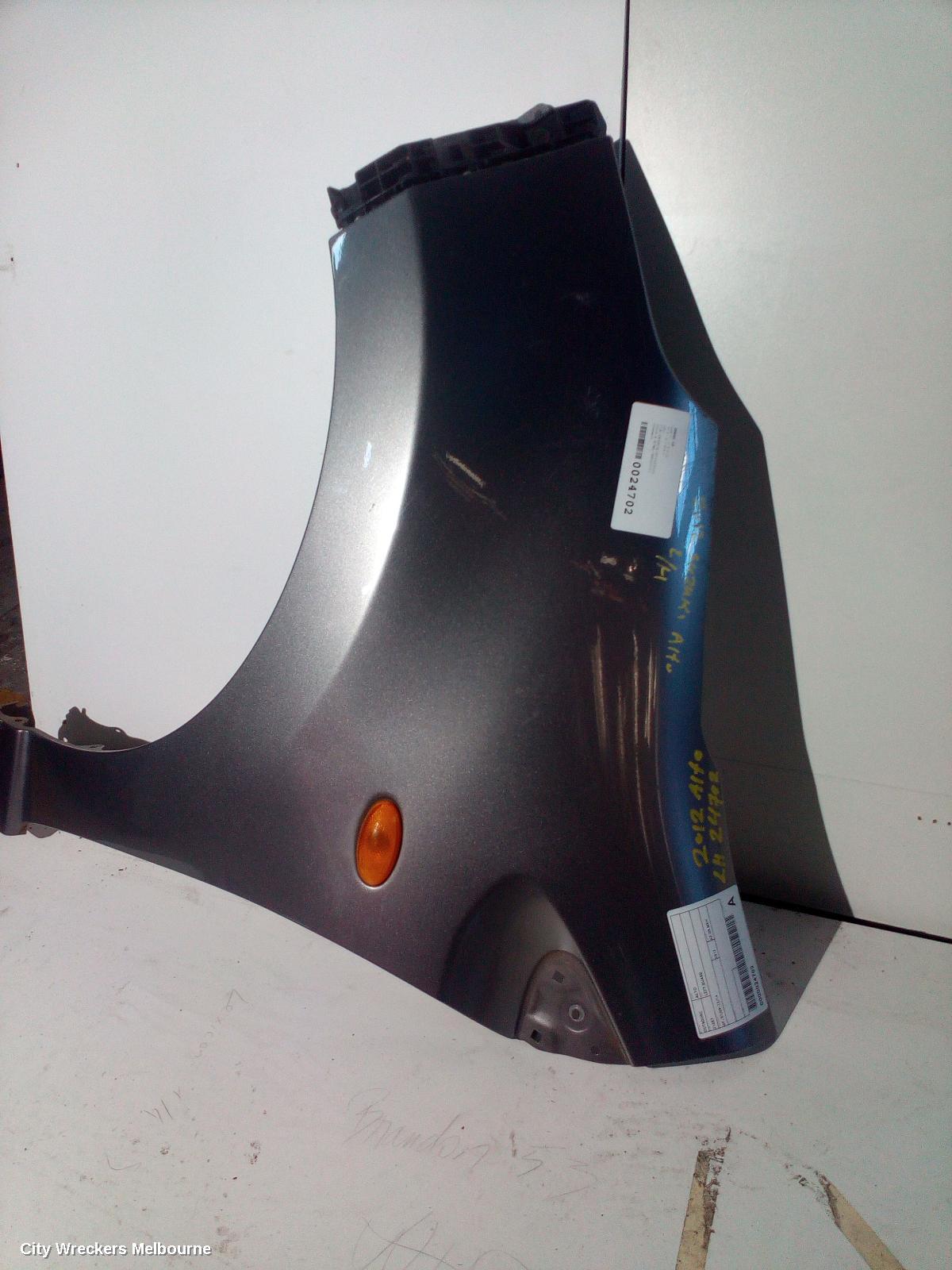 SUZUKI ALTO LEFT GUARD, GF, 07/2009 - 12/2014 - Image 3
