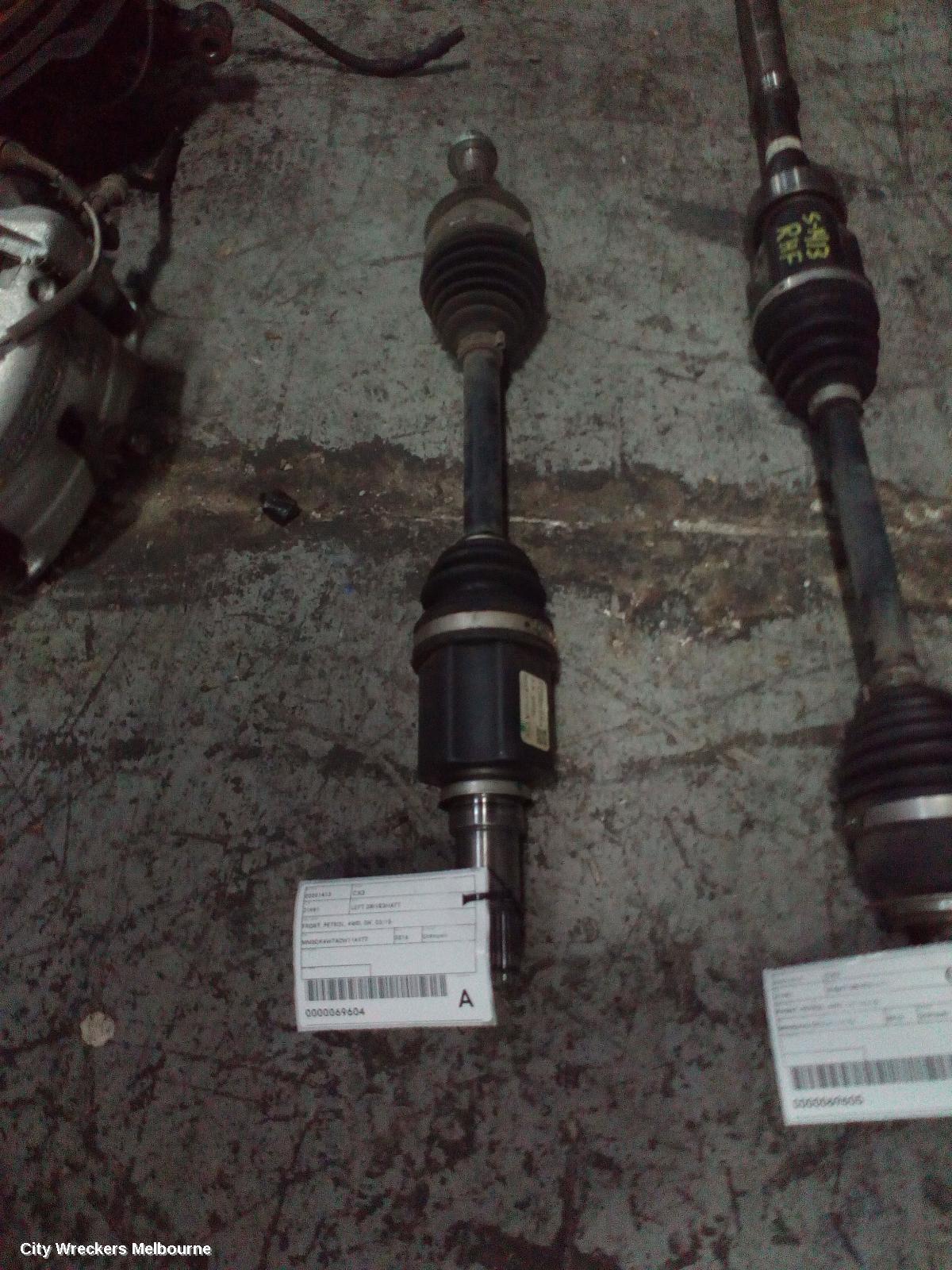 MAZDA CX3 LEFT DRIVESHAFT, FRONT, PETROL, 4WD, DK, 03/2015 ONWARDS - Image 2
