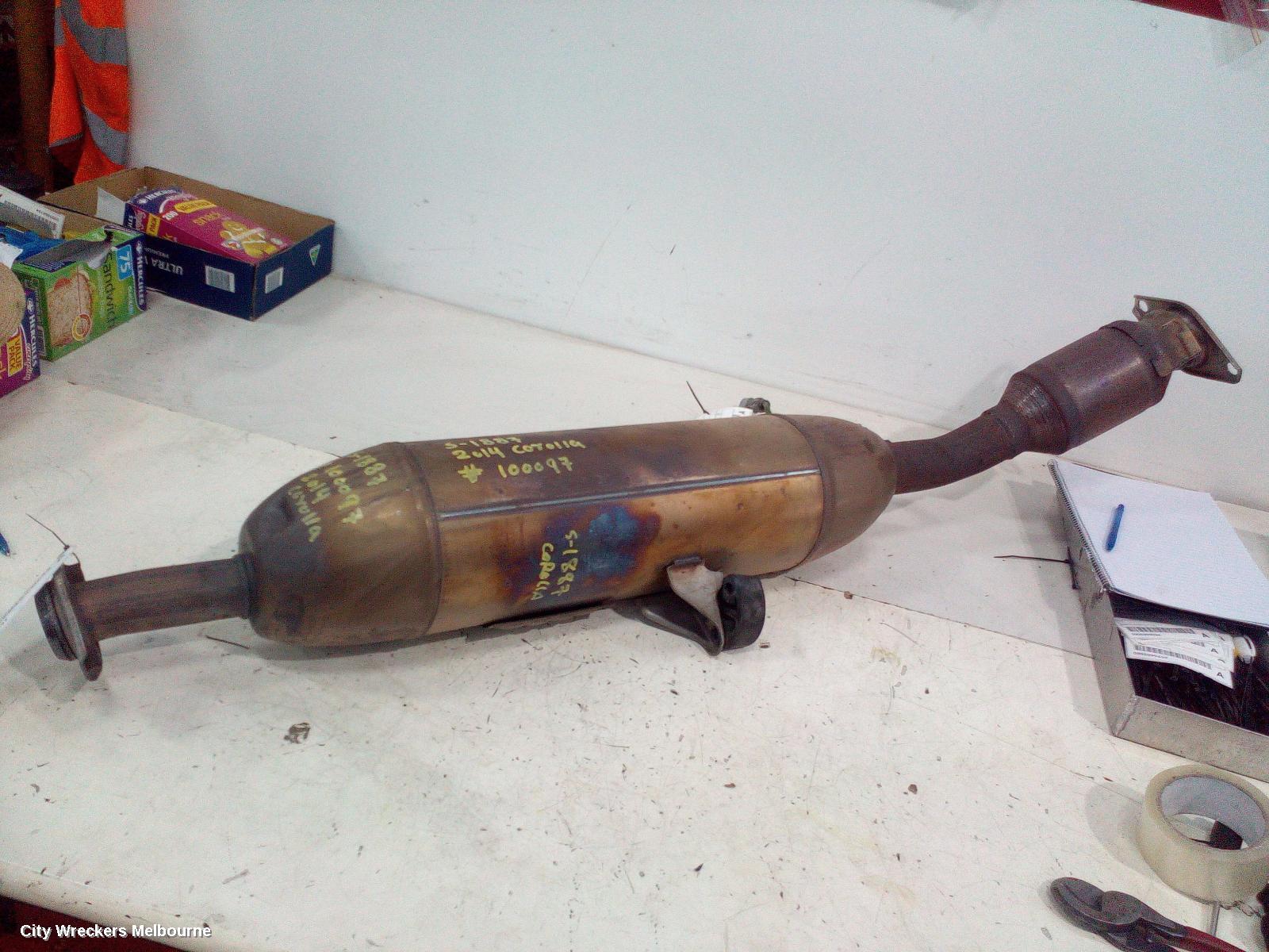 TOYOTA COROLLA CATALYTIC CONVERTER, UNDER CAR-CAT TYPE, 1.8, PETROL, NON HYBRID, ZRE182R, 10/2012 - 06/2018 - Image 2
