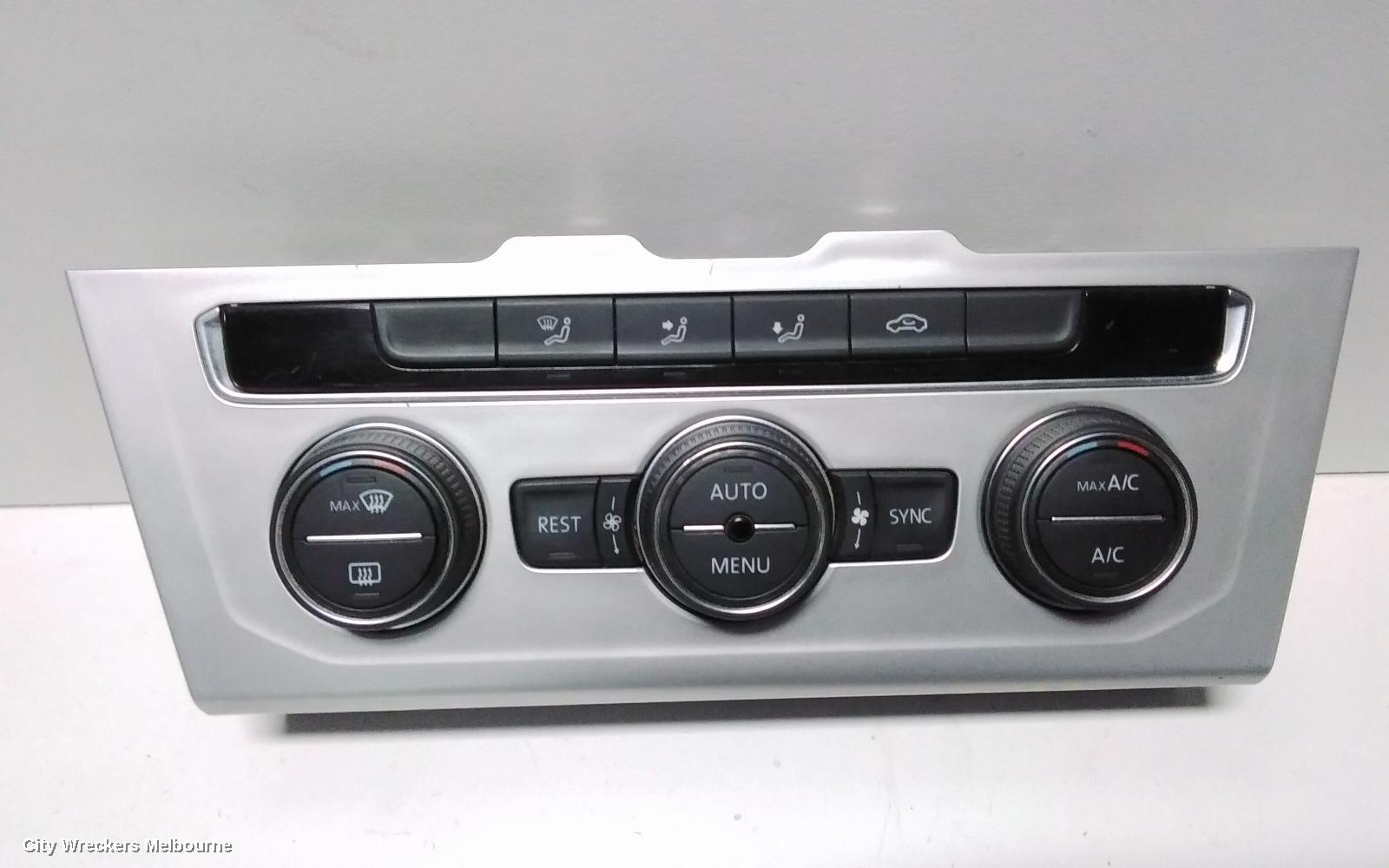 VOLKSWAGEN PASSAT HEATER/AC CONTROLS, B8/MK7, FRONT, NON HEATED SEATS TYPE, 06/2015 - 10/2019 - Image 2