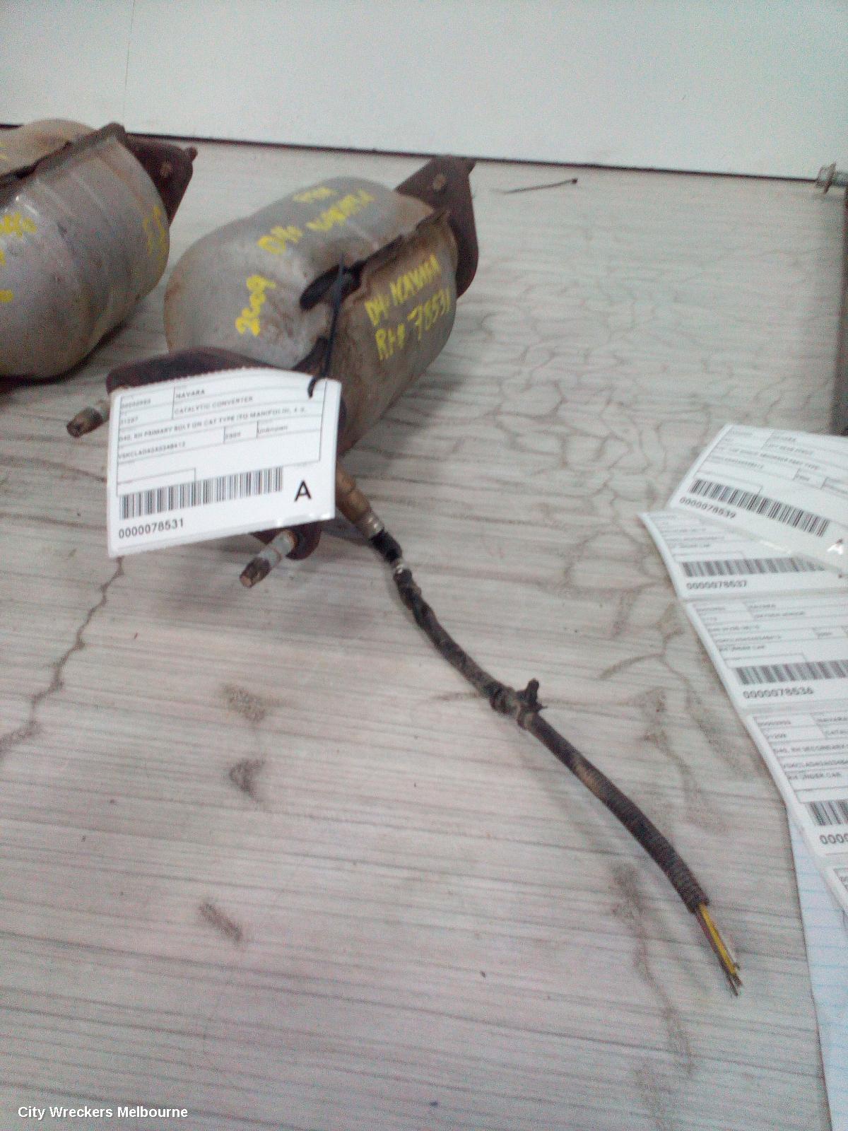 NISSAN NAVARA CATALYTIC CONVERTER, D40, RH PRIMARY BOLT ON CAT TYPE (TO MANIFOLD), 4.0, VQ40, PETROL, 09/2005 - 12/2011 - Image 2