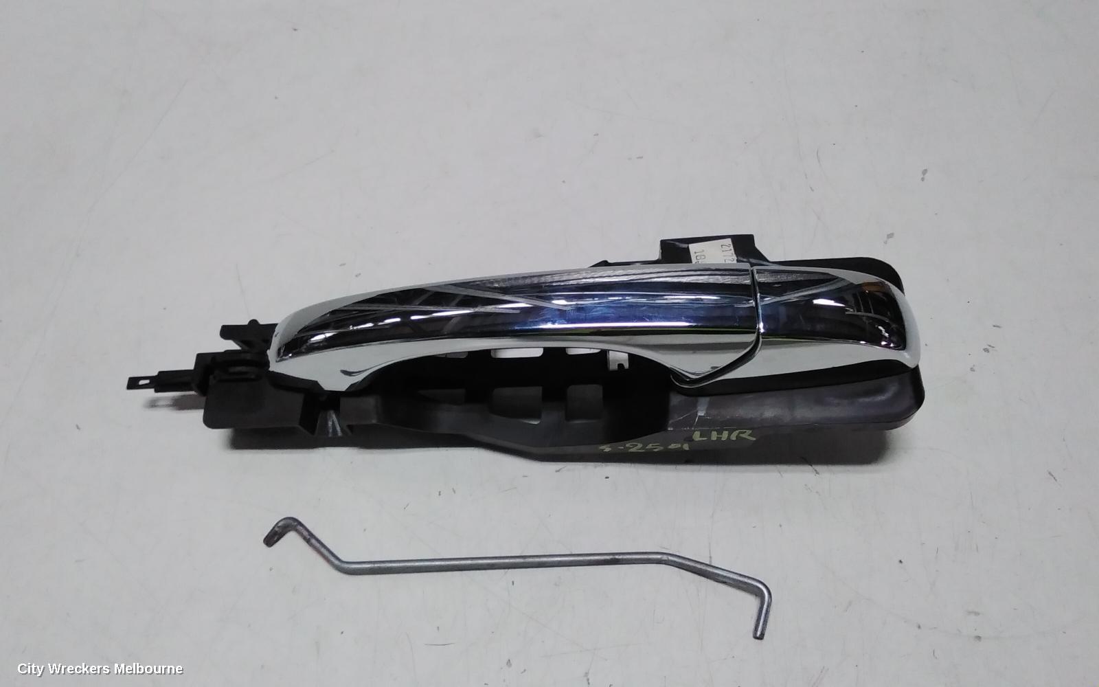 JEEP GRANDCHEROKEE DOOR HANDLE, OUTER, LH REAR, CHROME, WK, 01/2011 - 02/2022 - Image 1