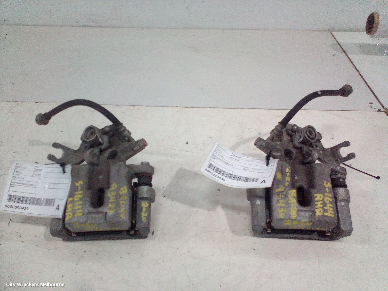 SUZUKI BALENO CALIPER, LH REAR, EW, 04/2016 ONWARDS - Image 3