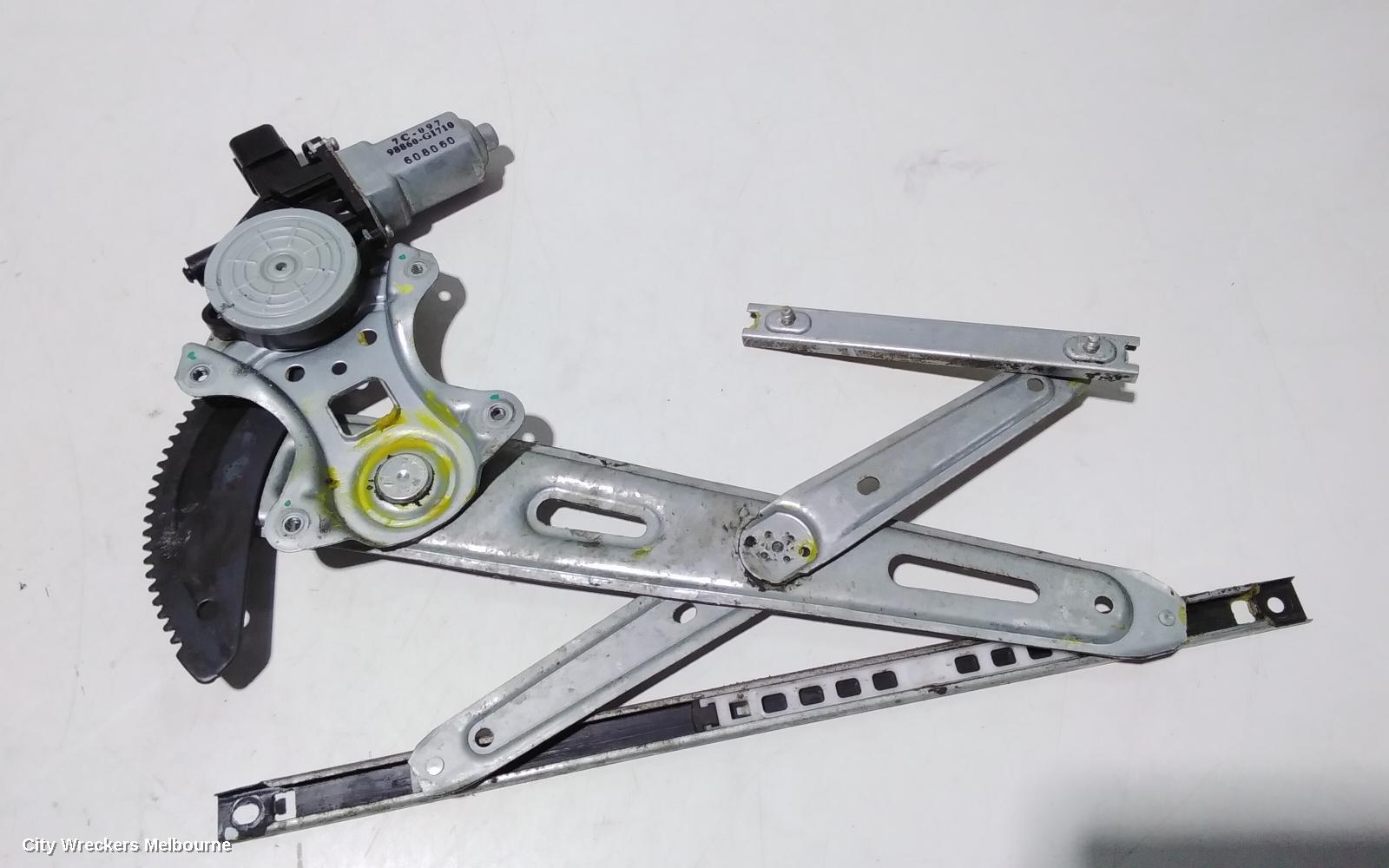 HOLDEN COLORADO RIGHT FRONT WINDOW REG/MOTOR, RG, 06/2012 - 12/2020 - Image 2