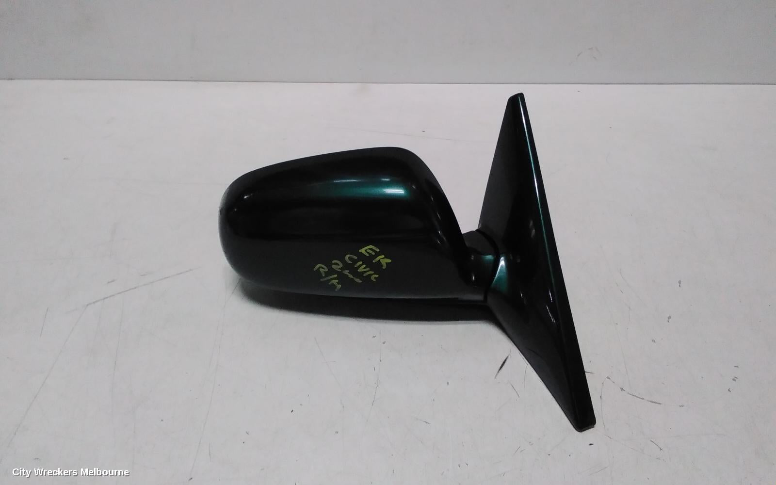HONDA CIVIC RIGHT DOOR MIRROR, EK, POWER, SEDAN, 98-00 - Image 1
