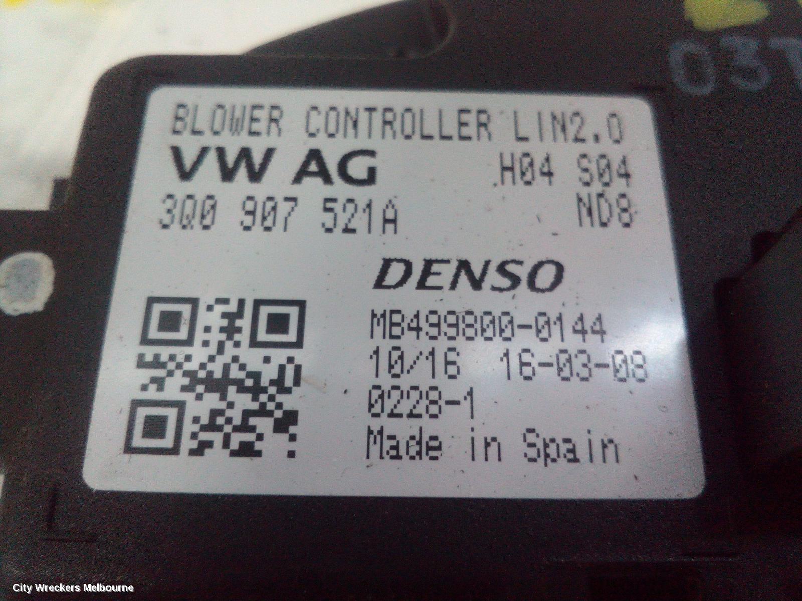 VOLKSWAGEN PASSAT FAN SPEED RESISTOR, B8/MK7, 06/2015 - 05/2023 - Image 3