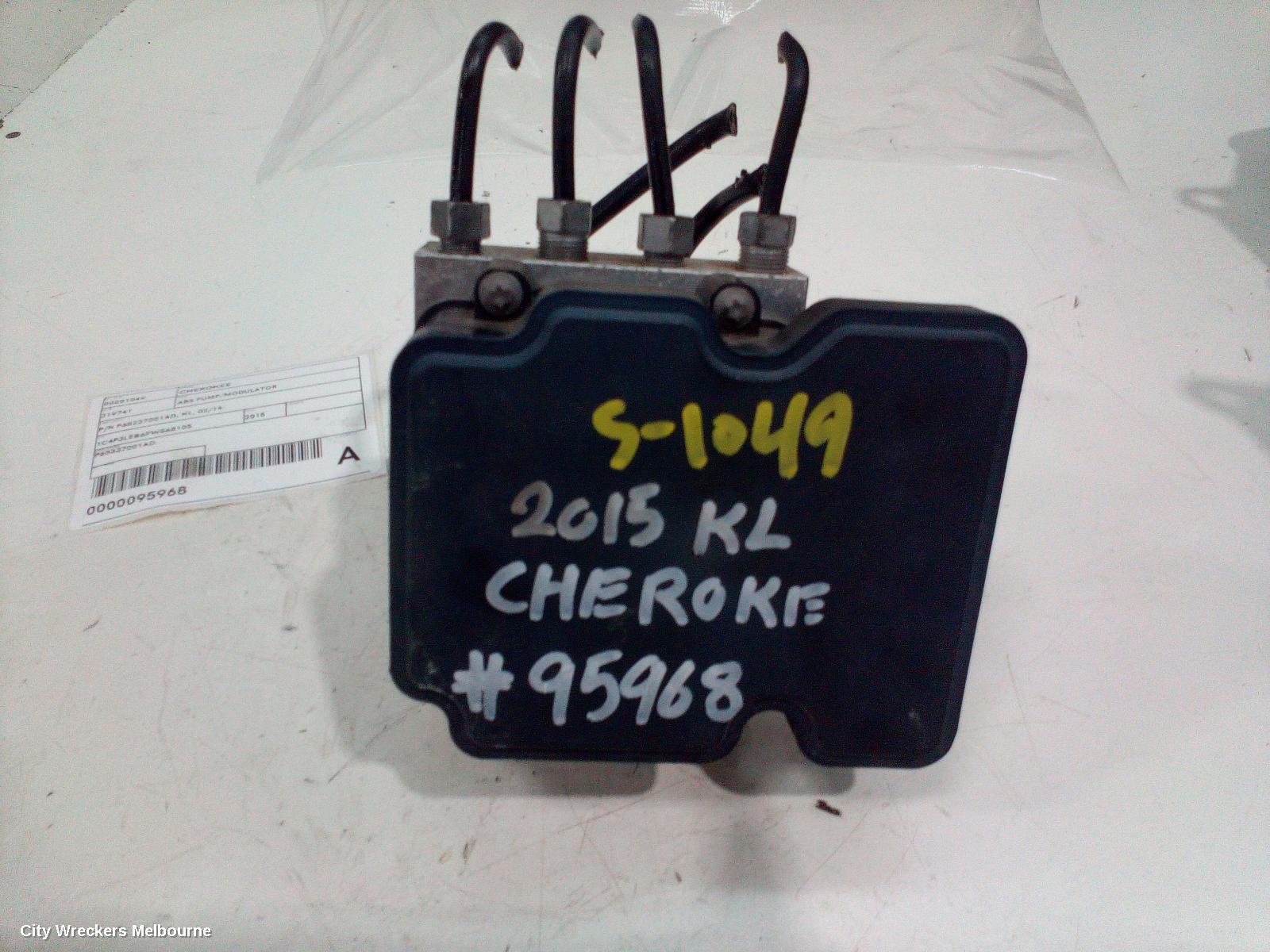JEEP CHEROKEE ABS PUMP/MODULATOR, P/N P68237001AD, KL, 02/2014 ONWARDS - Image 2