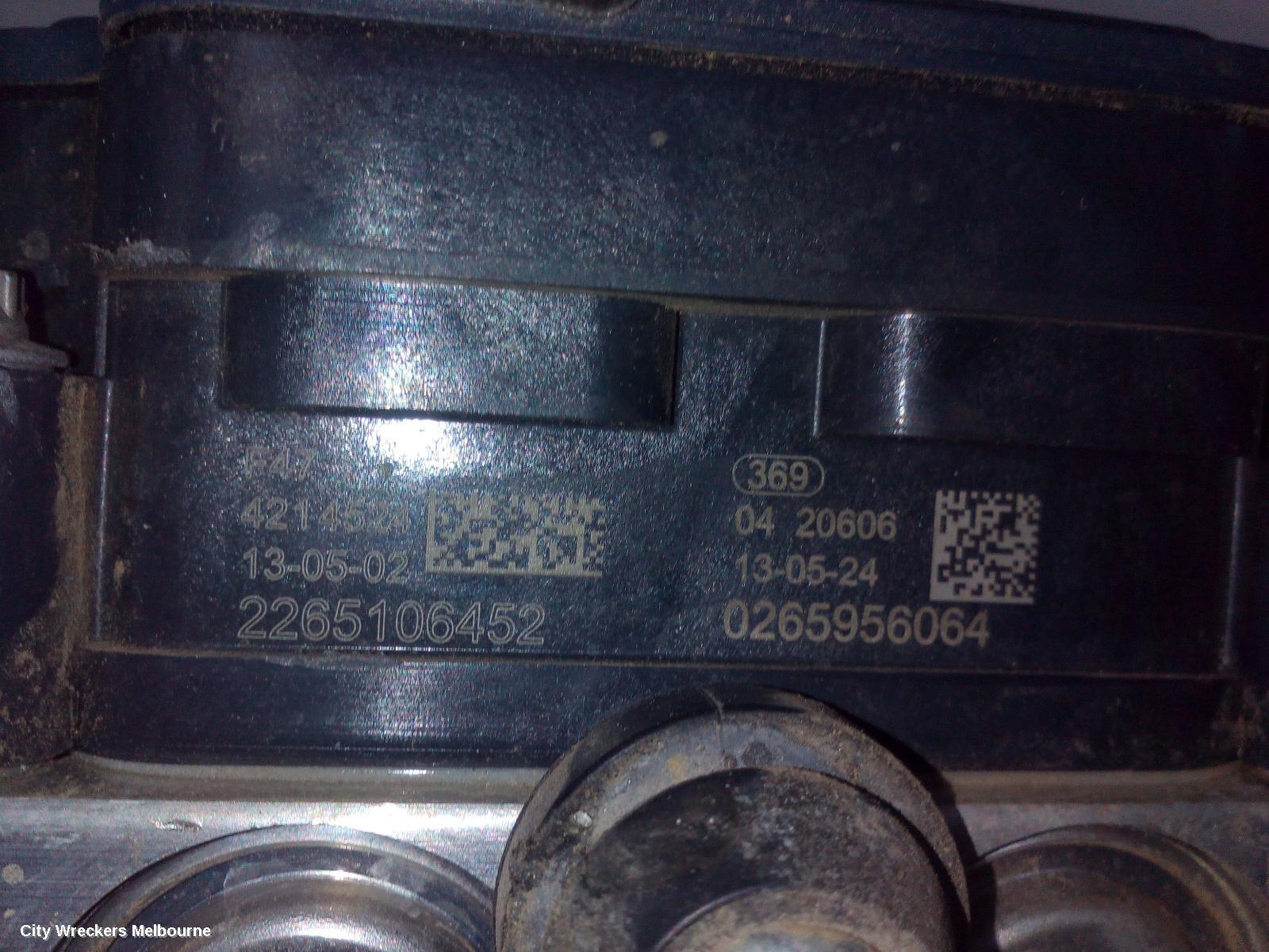 HOLDEN COMMODORE ABS PUMP/MODULATOR, VF, 05/2013 - 12/2017 - Image 3