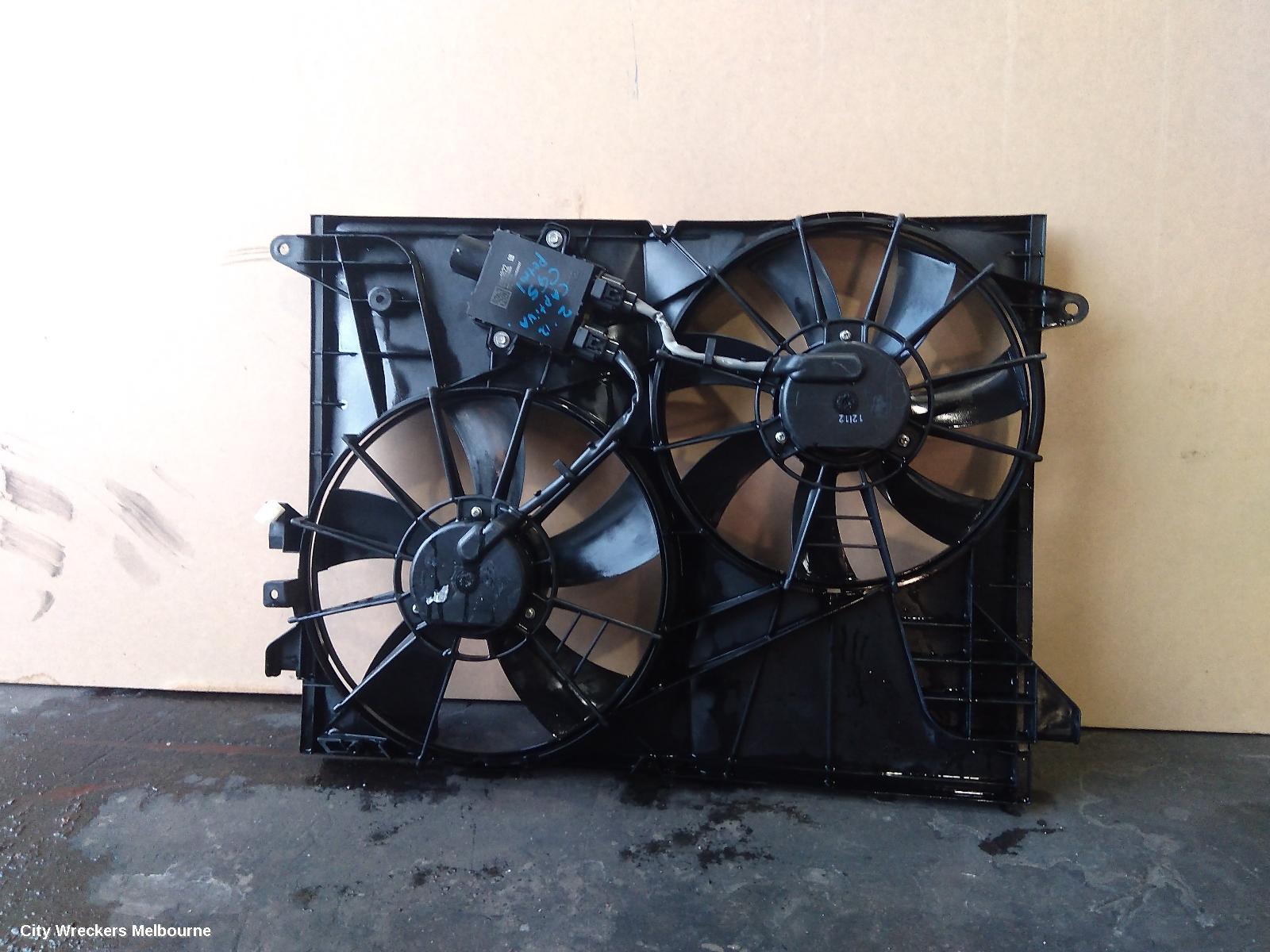 HOLDEN CAPTIVA FAN, DUAL FAN ASSY, 2.4, PETROL, CG, 01/2011 - 06/2018 - Image 3
