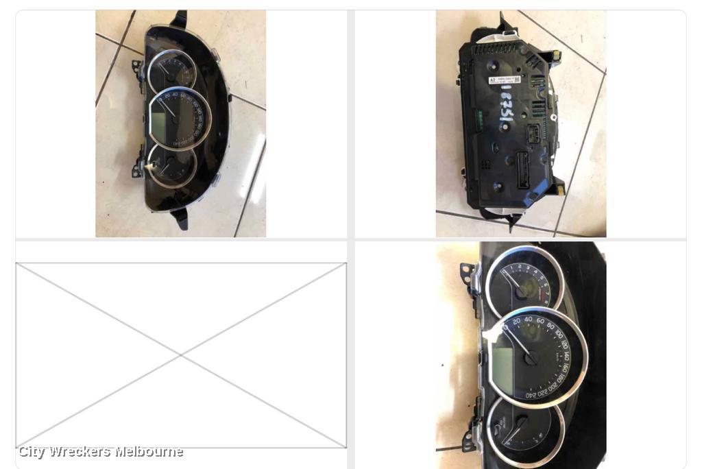 TOYOTA COROLLA INSTRUMENT CLUSTER, 1.8, 2ZR-FE, AUTO T/M, ASCENT/ASCENT SPORT, ZRE182R, HATCH, 06/2015 - 06/2018 - Image 1