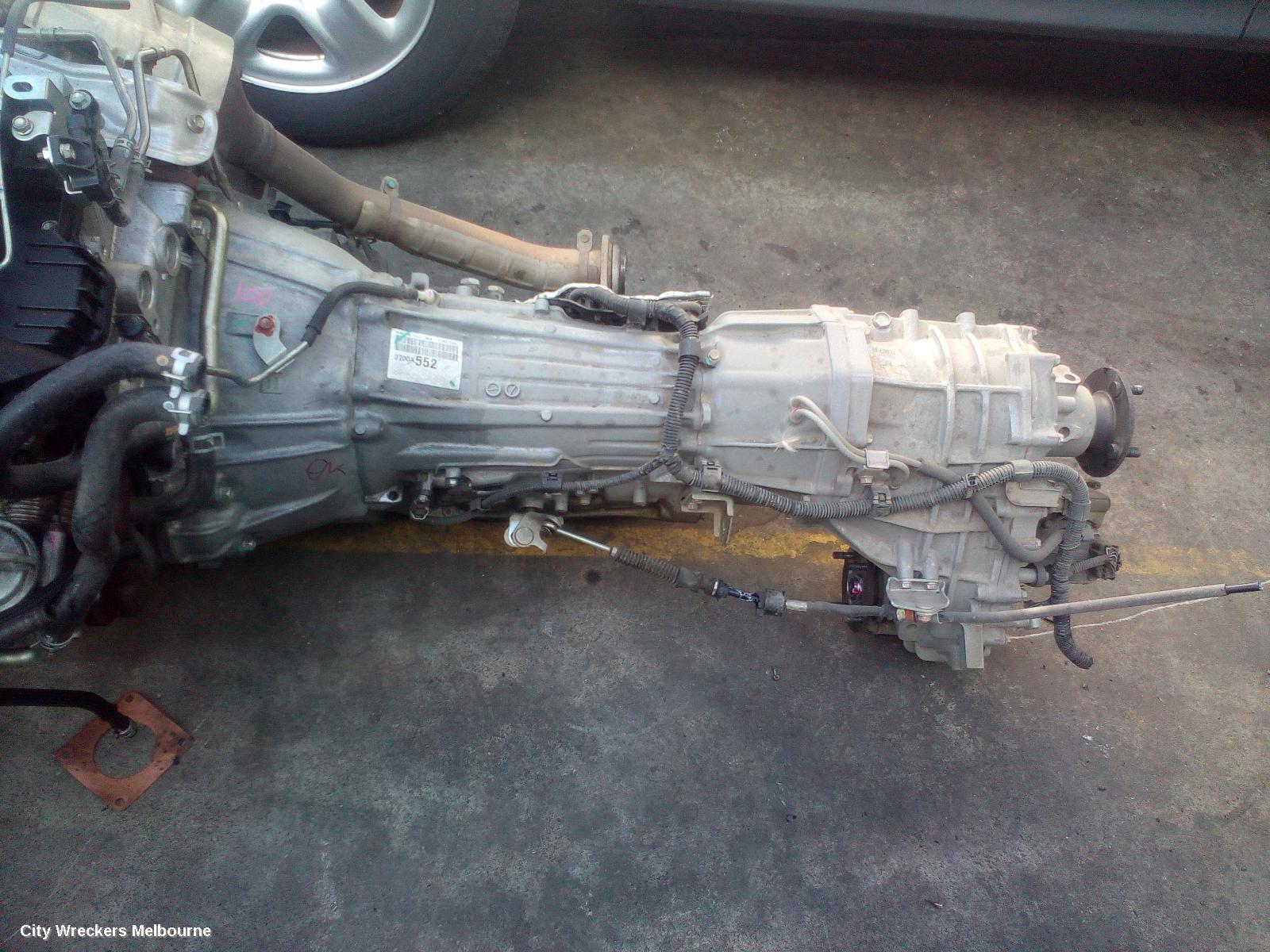 MITSUBISHI TRITON TRANS/GEARBOX, AUTO, 4WD, DIESEL, 2.4, 4N15, 6 SPEED (V6AWH TRANS CODE), W/ TRANSFER CASE, SUPER SELECT 4WD TYPE, MR, 11/2018 - 10/2023 - Image 1