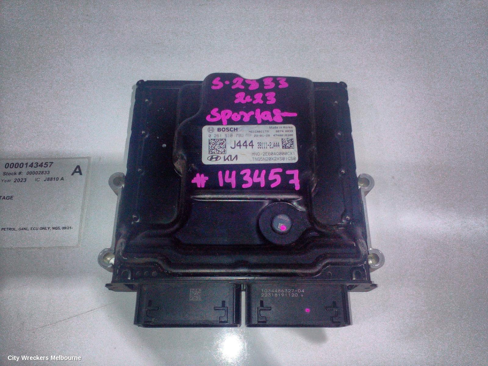 KIA SPORTAGE ECU, ENGINE ECU, 2.0, PETROL, G4NL, ECU ONLY, NQ5, 09/2021 ONWARDS - Image 2