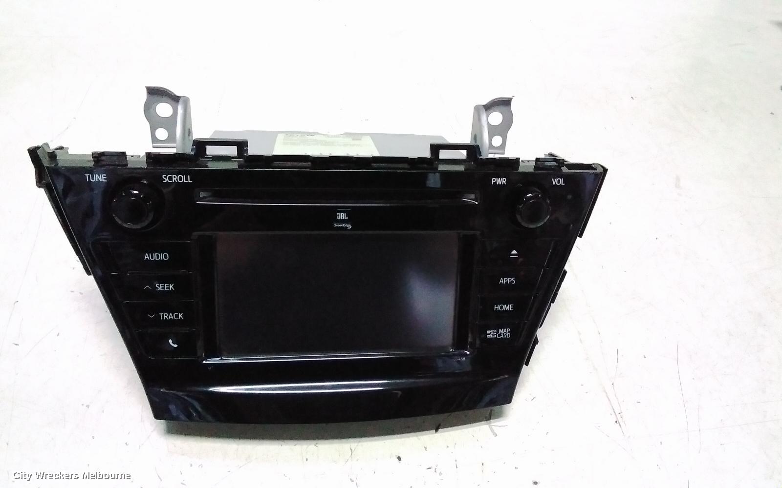 TOYOTA PRIUS RADIO/CD/DVD/SAT/TV, ZVW40R, PRIUS V, RADIO/CD/SAT NAV PLAYER, 06/2015 - 03/2021 - Image 1