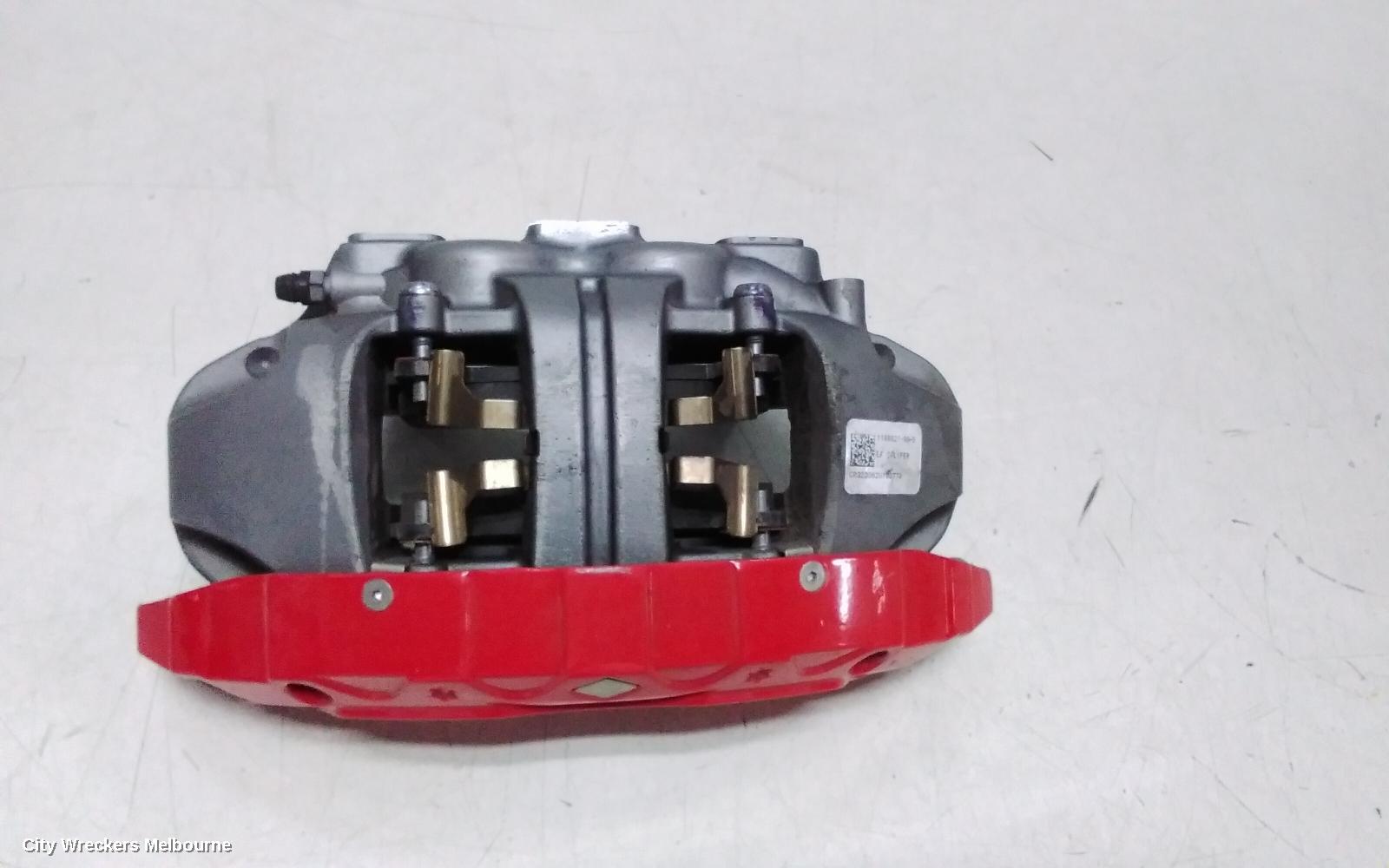 TESLA MODEL Y CALIPER, 1ST GEN, LH FRONT, PERFORMANCE TYPE, RED, 03/2022 ONWARDS - Image 3