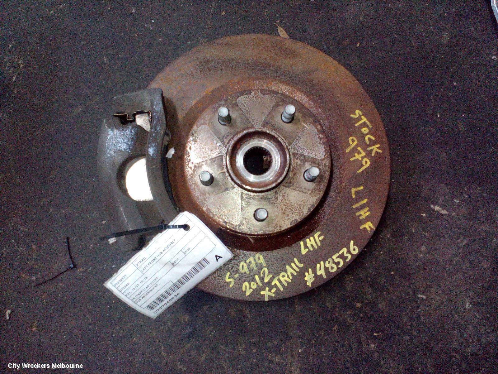 NISSAN XTRAIL LEFT FRONT HUB ASSEMBLY, T31, 10/2007 - 12/2013 - Image 2