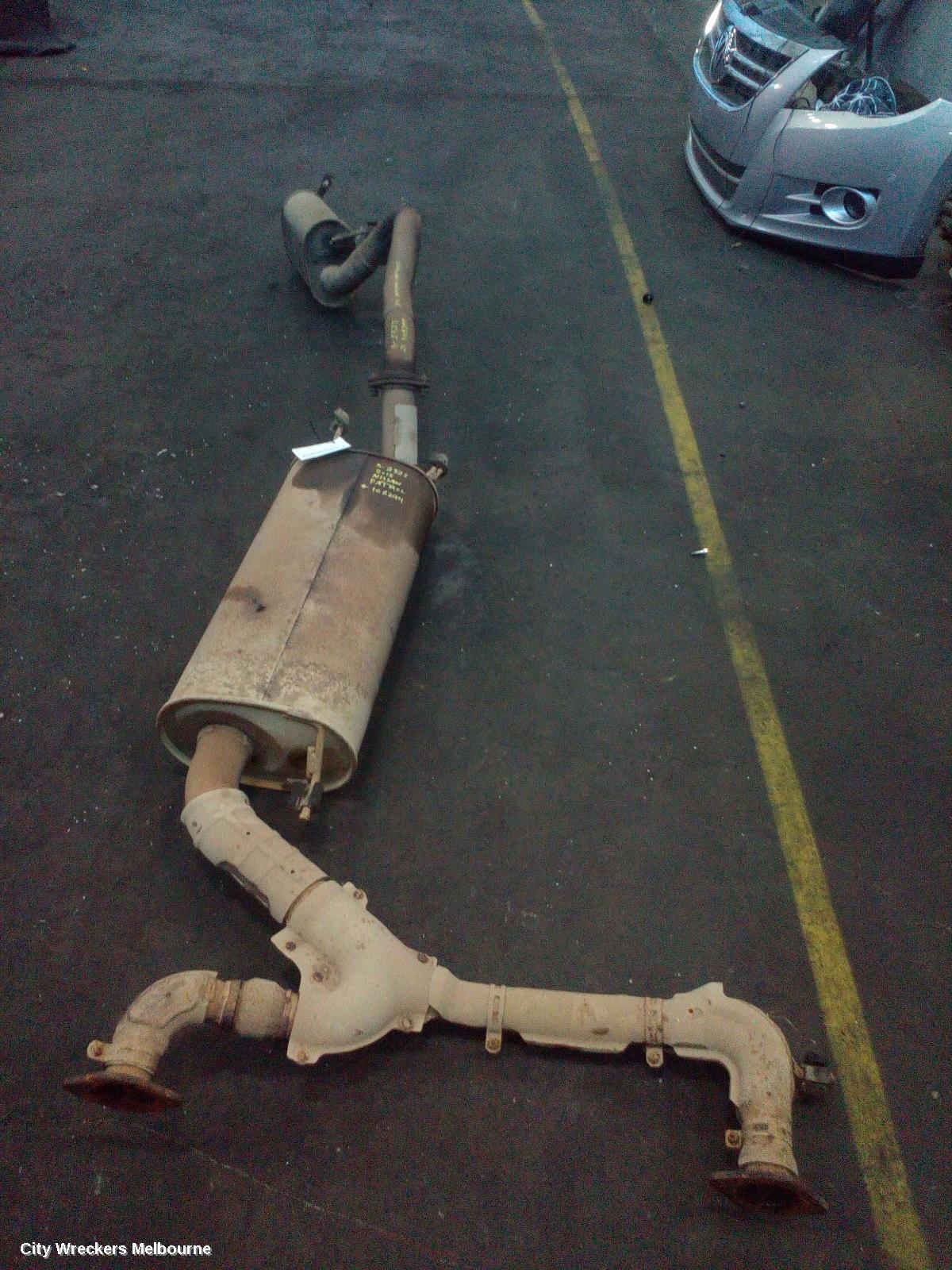 NISSAN PATROL EXHAUST SYSTEM, Y62, 11/2012 ONWARDS - Image 1