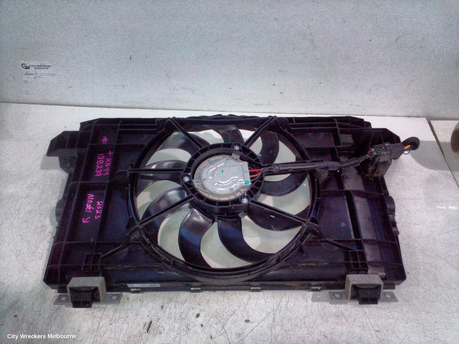 TESLA MODEL Y FAN, 1ST GEN, RADIATOR FAN, 03/2022 ONWARDS - Image 1