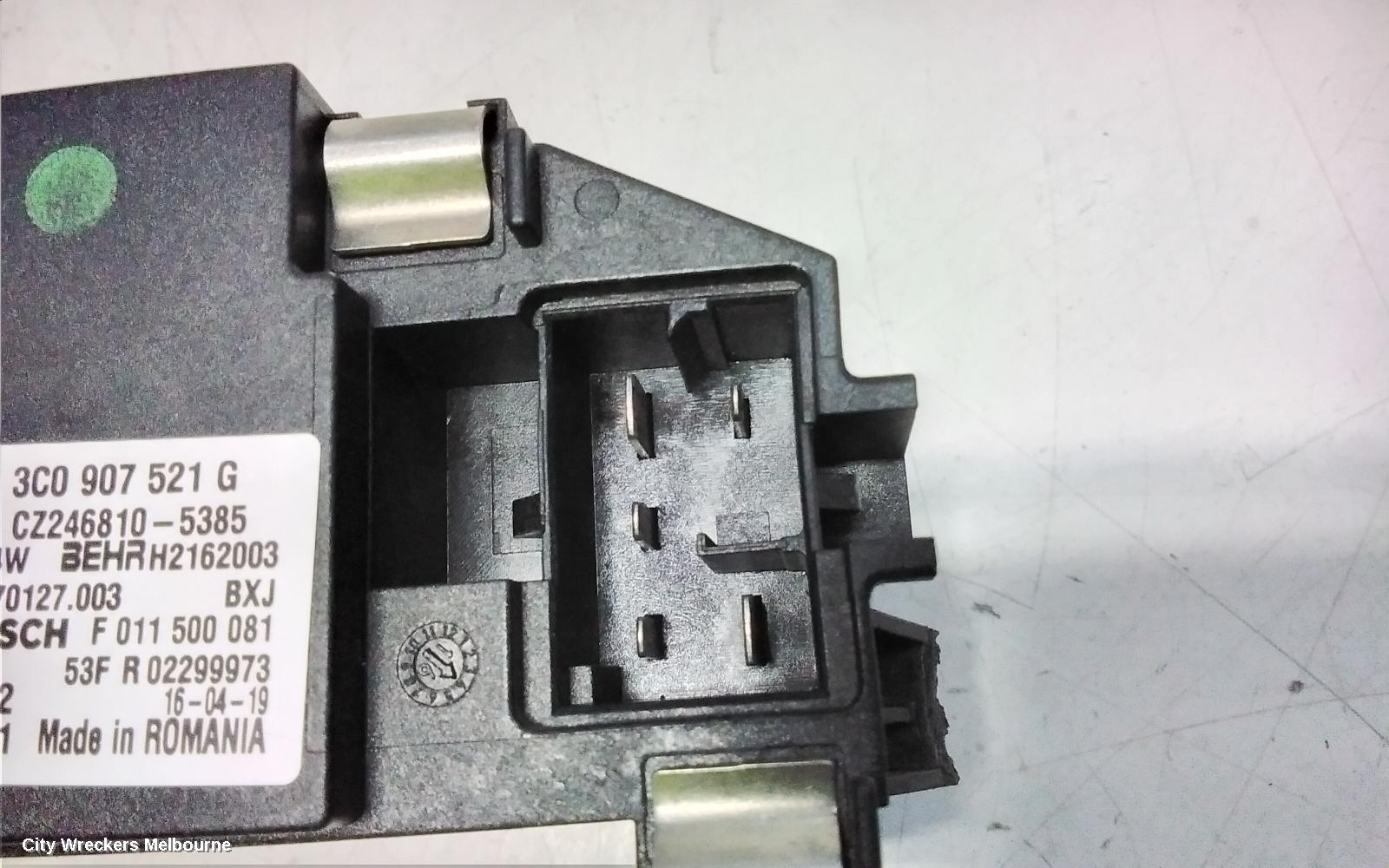 AUDI Q7 FAN SPEED RESISTOR, 4L, P/N 3C0907521F/3C0907521G, 09/2006 - 08/2015 - Image 3