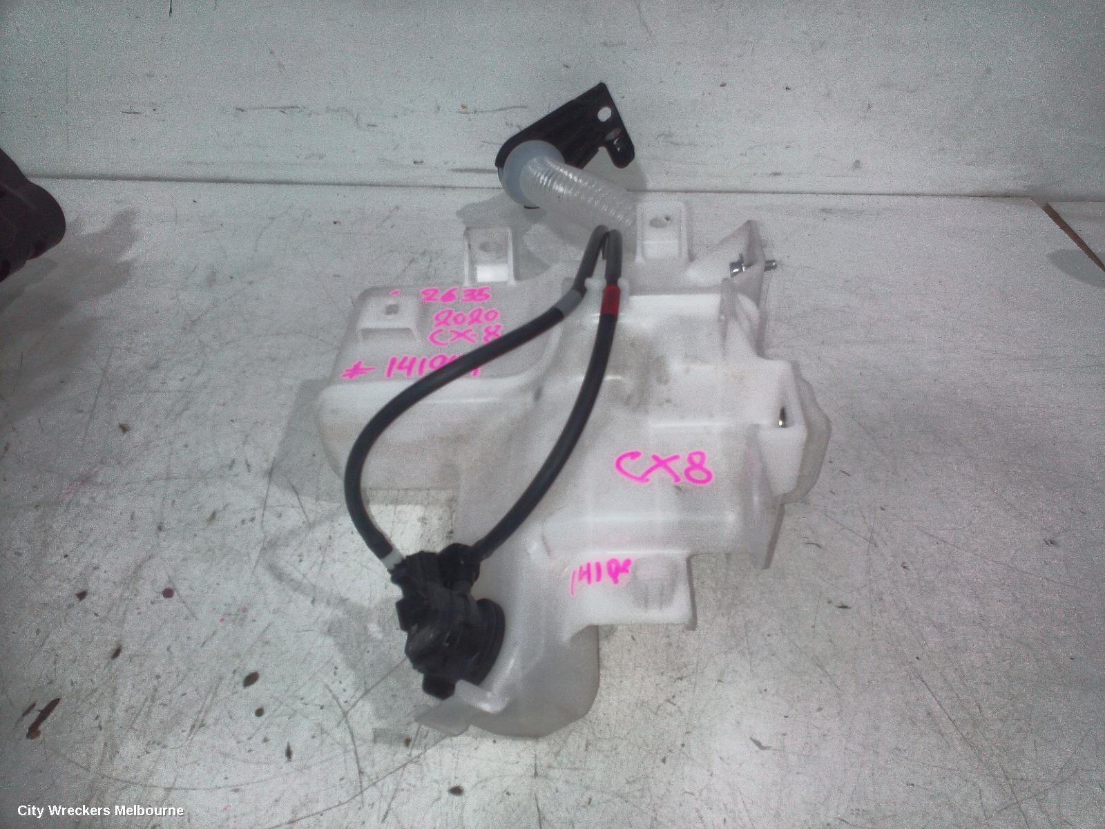 MAZDA CX8 WASHER BOTTLE, KG, NON H/LAMP WASHER TYPE, 05/2018 - 12/2023 - Image 2