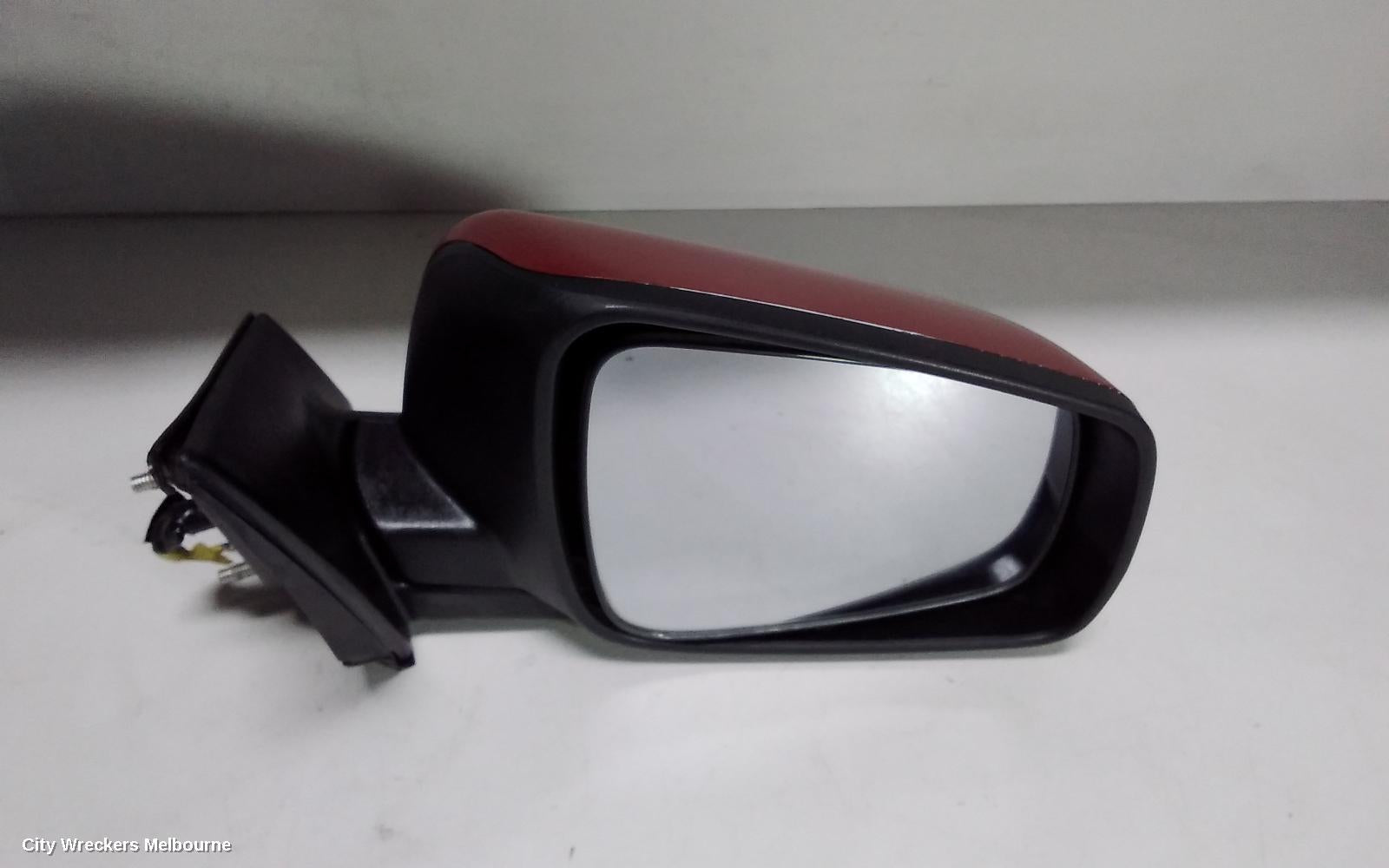 MITSUBISHI LANCER RIGHT DOOR MIRROR, CJ, NON INDICATOR, MANUAL FOLDING TYPE, 07/2007 - 06/2014 - Image 1