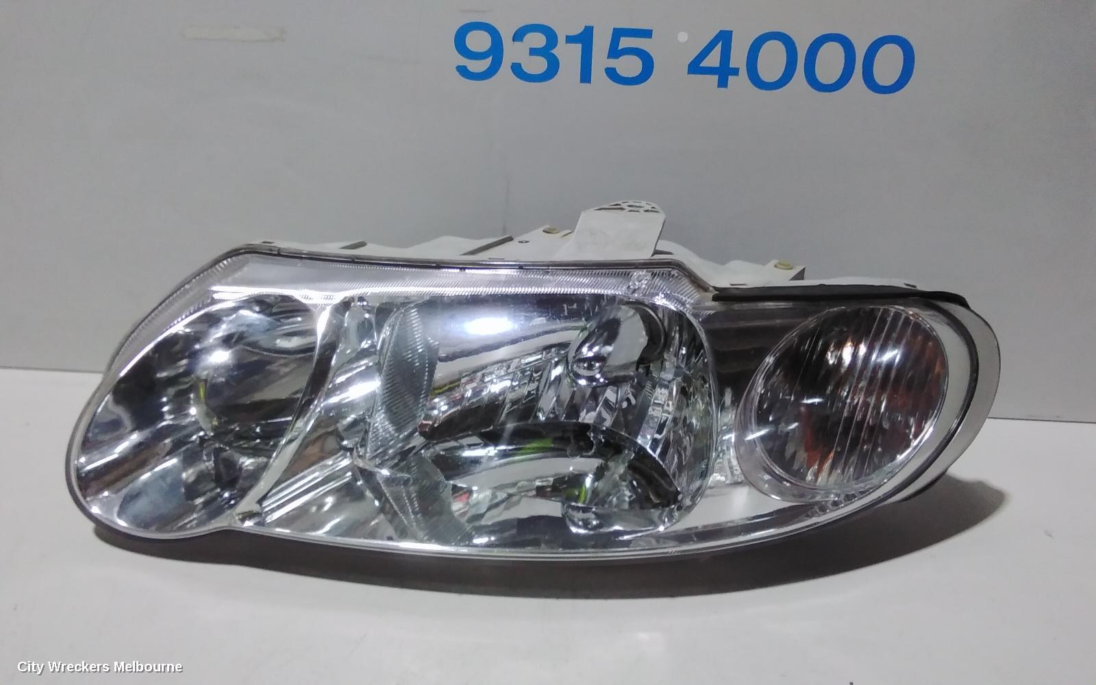HOLDEN COMMODORE LEFT HEADLAMP, VX, EXECUTIVE/ACCLAIM/S PACK, CHROME INSERT TYPE, 10/2000 - 09/2002 - Image 2