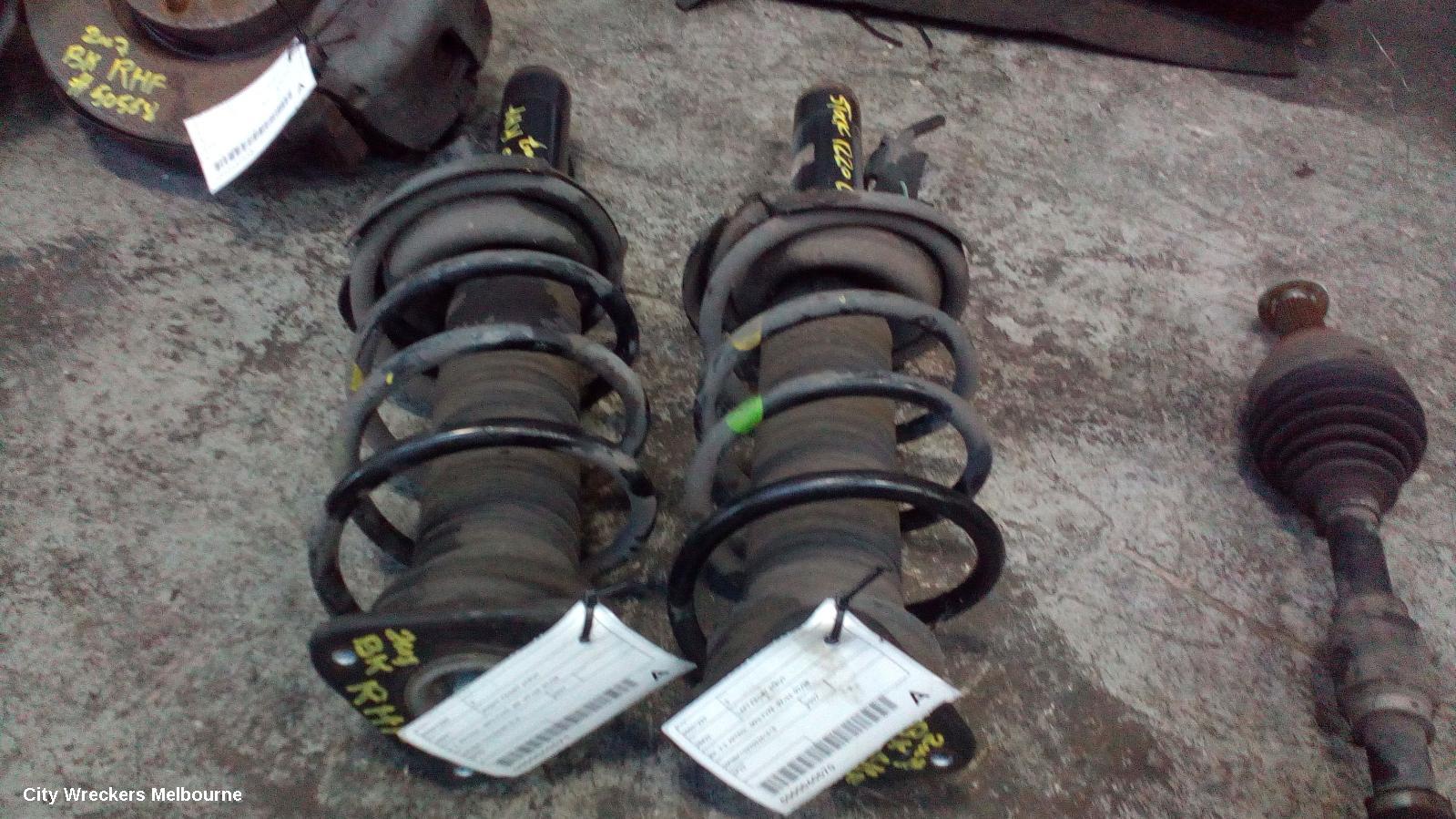 MAZDA 3 RIGHT FRONT STRUT, 2.3, PETROL, MPS TYPE, BK, 07/2006 - 02/2008 - Image 1