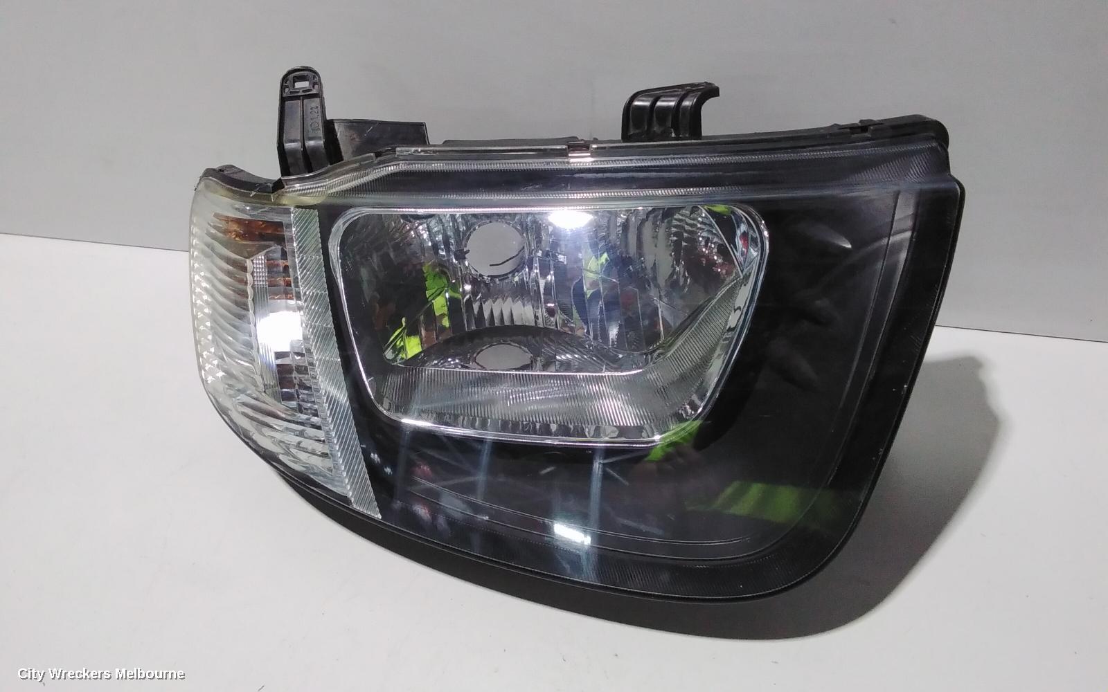 MITSUBISHI TRITON RIGHT HEADLAMP, ML, HALOGEN, STRAIGHT, CLEAR BLINKER LENS TYPE, 07/2006 - 08/2009 - Image 2