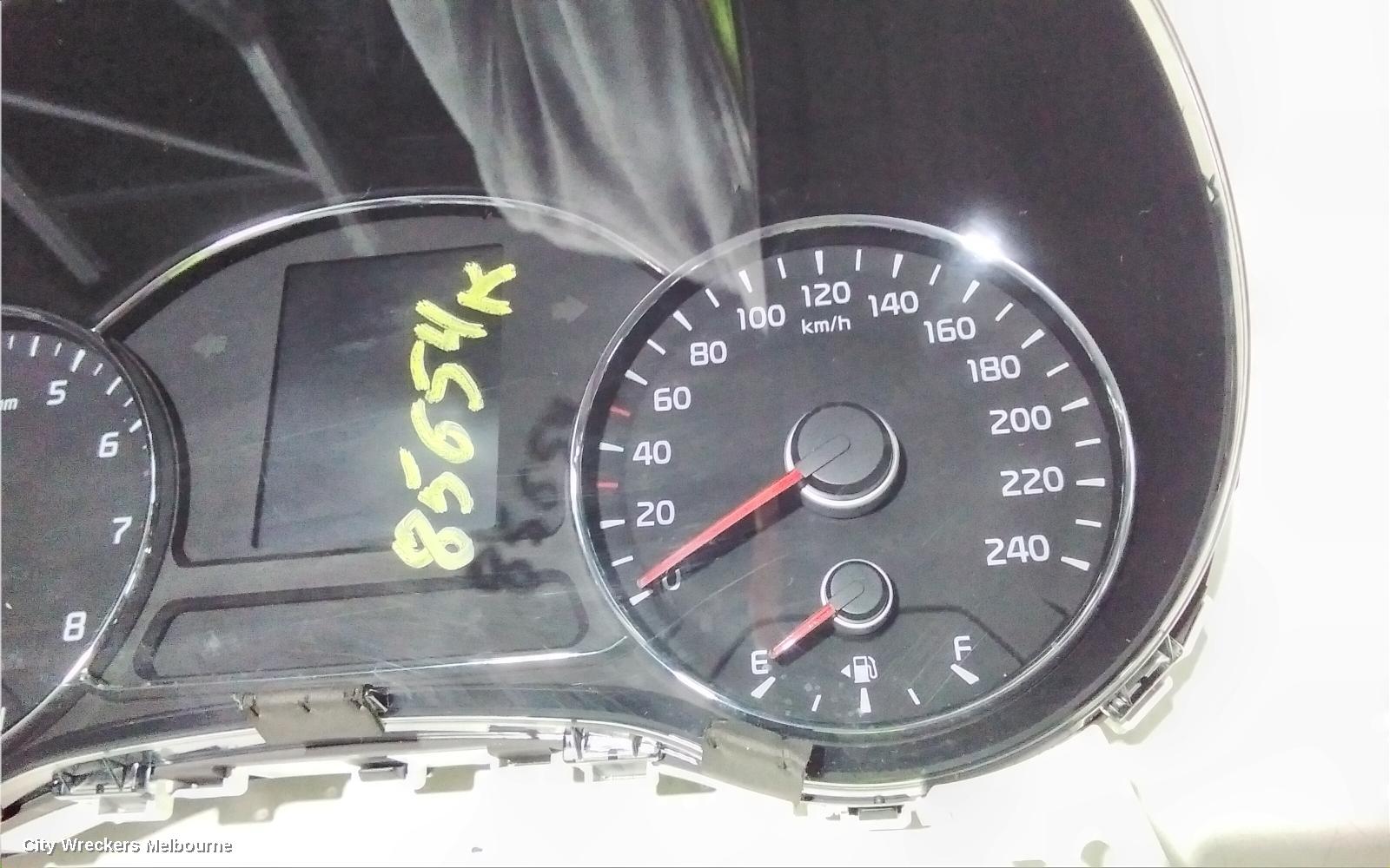 KIA CERATO INSTRUMENT CLUSTER, PETROL, S/S PREMIUM/SPORT/SI, AUTO T/M, YD, 03/2016 - 05/2018 - Image 2