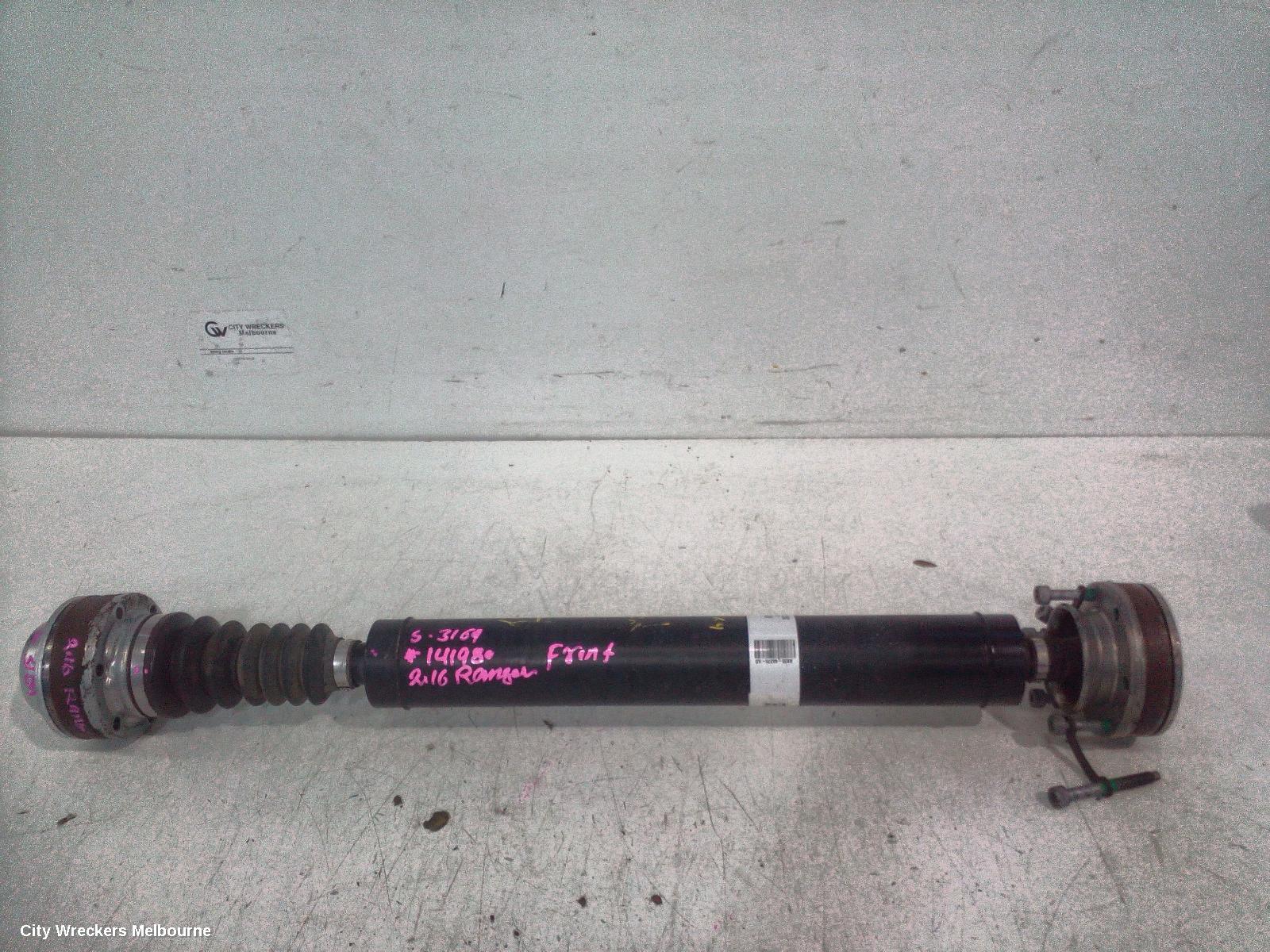 FORD RANGER FRONT PROP SHAFT, 2.2/3.2, DIESEL, AUTO/MANUAL T/M, PX SERIES 1-3, 06/2011 - 04/2022 - Image 3