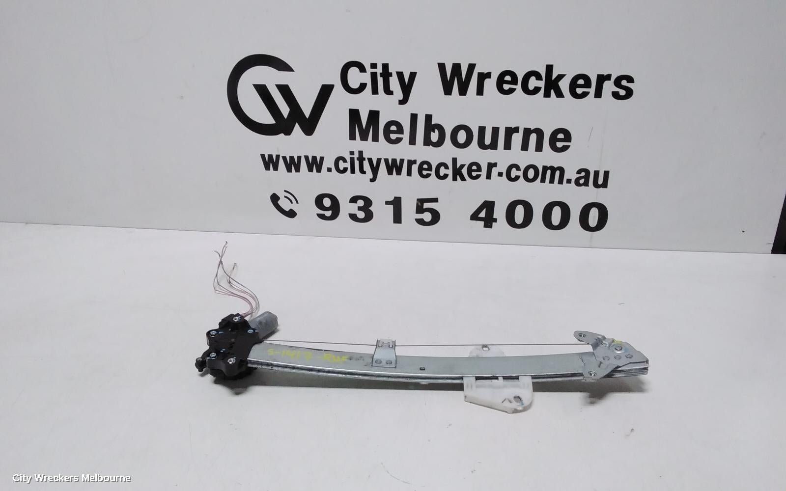 HONDA CITY RIGHT FRONT WINDOW REG/MOTOR, GM6, 01/2014 - 09/2020 - Image 1